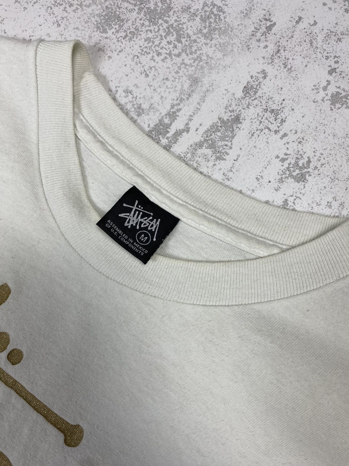 Stussy STUSSY Skull & Bones Goods T-Shirt | Vintage Graphic Tee Size US M / EU 48-50 / 2 - 3 Thumbnail