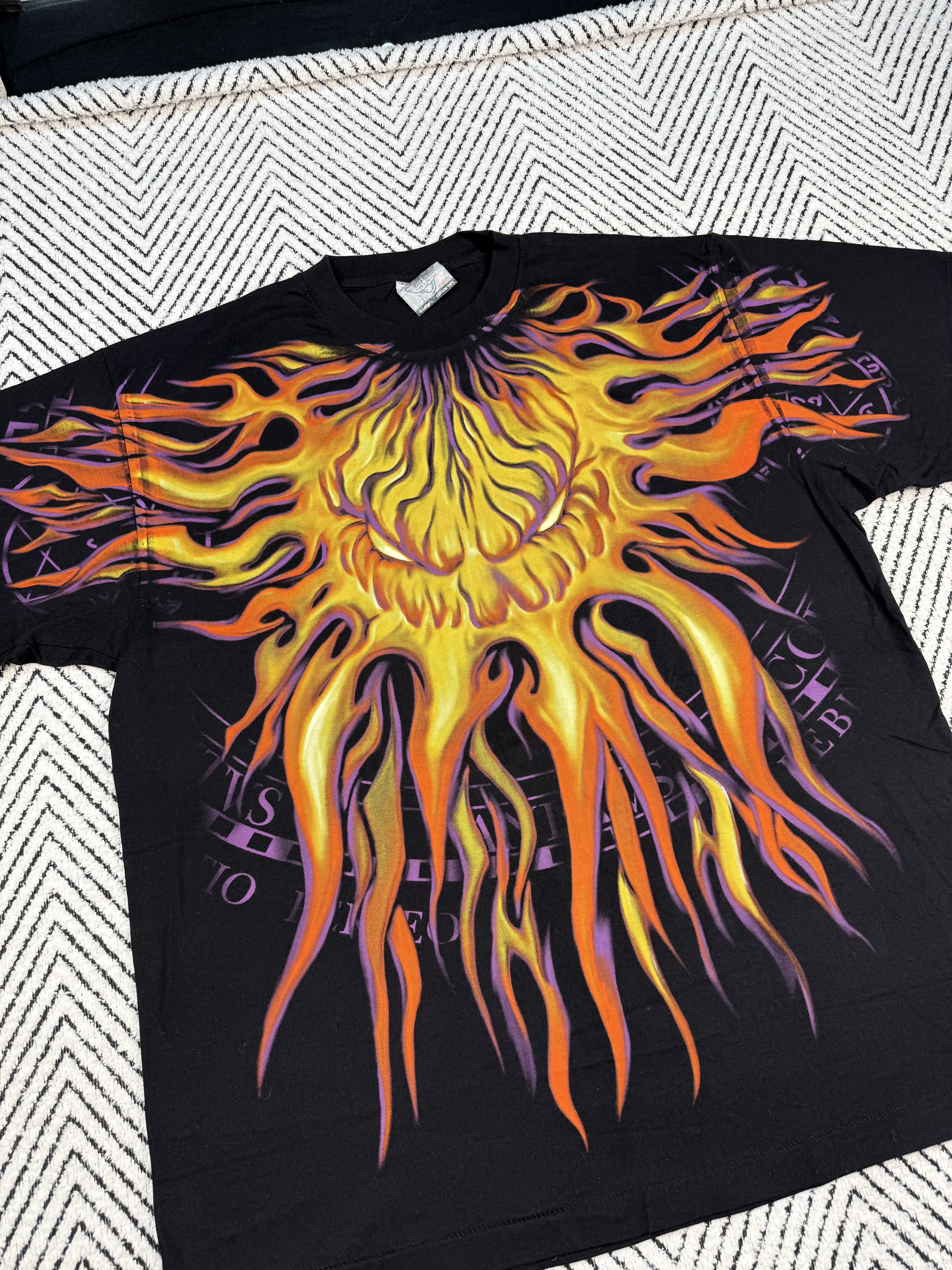 Liquid Blue Rock Eagle vintage overprint tshirt Size US XL / EU 56 / 4 - 2 Thumbnail