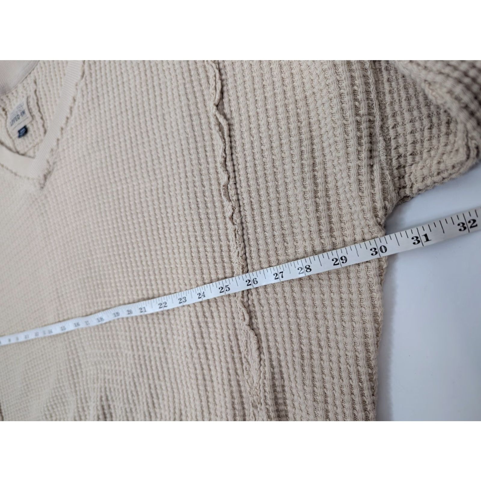 Vintage VINTAGE American Eagle Sweatshirt This Feels Seriously Lived-In Beige Women's M Slouchy Pullover Crew Neck Long Sleeve Size M / US 6-8 / IT 42-44 - 5 Thumbnail