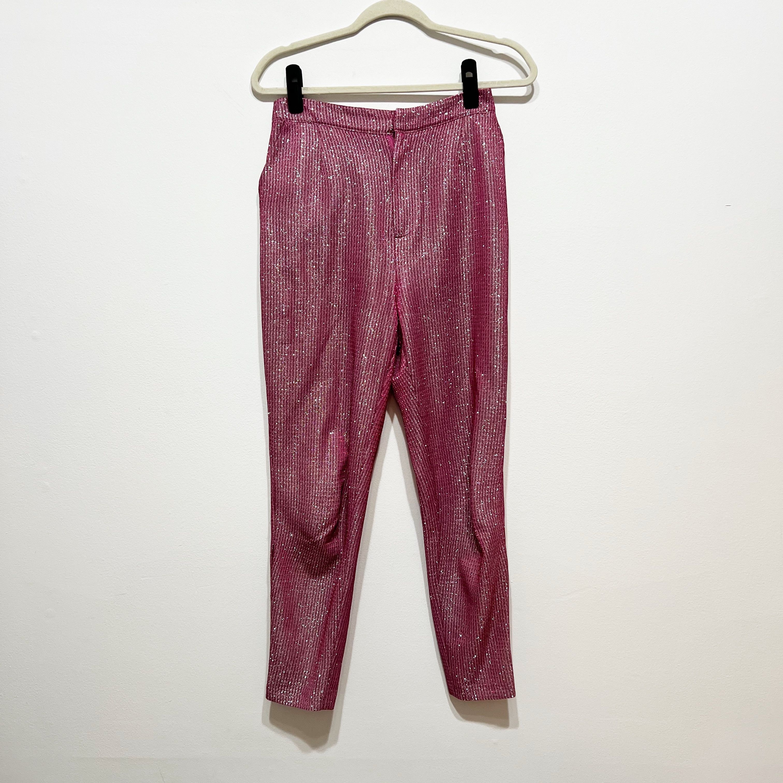 Akira Akira Women's Mid Rise Ankle Crop Pink Size 27" / US 4 / IT 40 - 1 Thumbnail
