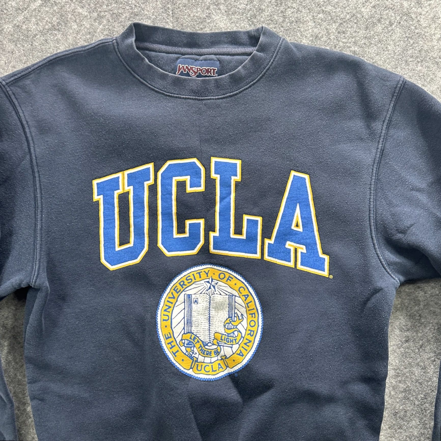 Jansport UCLA Sweatshirt Mens Small Navy Blue JanSport Crewneck Pullover College Logo Size US S / EU 44-46 / 1 - 2 Thumbnail
