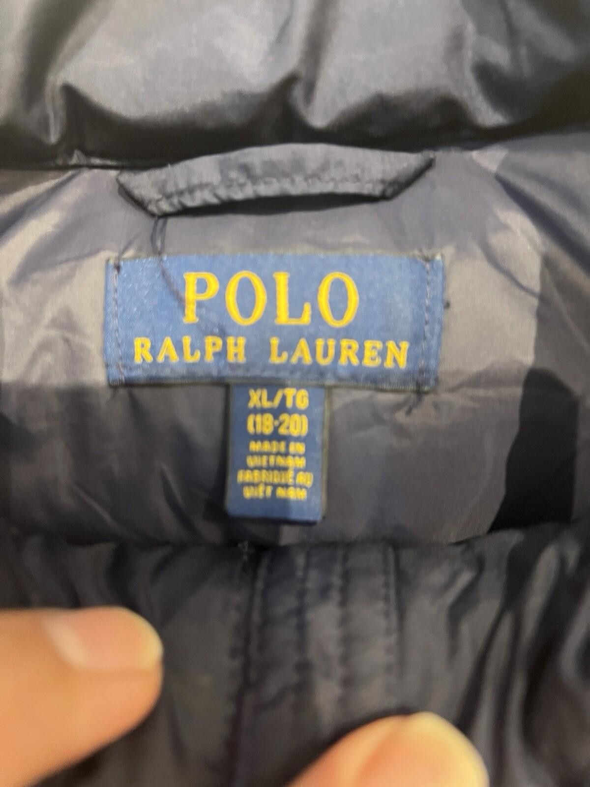 Polo Ralph Lauren Polo Ralph Lauren Navy Blue Packable Puffer Vest KIDS XL Size US XL / EU 56 / 4 - 2 Thumbnail