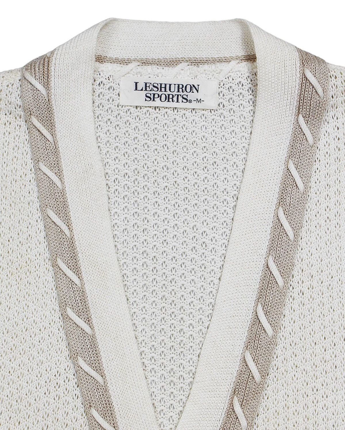 Vintage 1990S LESHURON SPORTS KNIT CARDIGAN Size US M / EU 48-50 / 2 - 2 Thumbnail