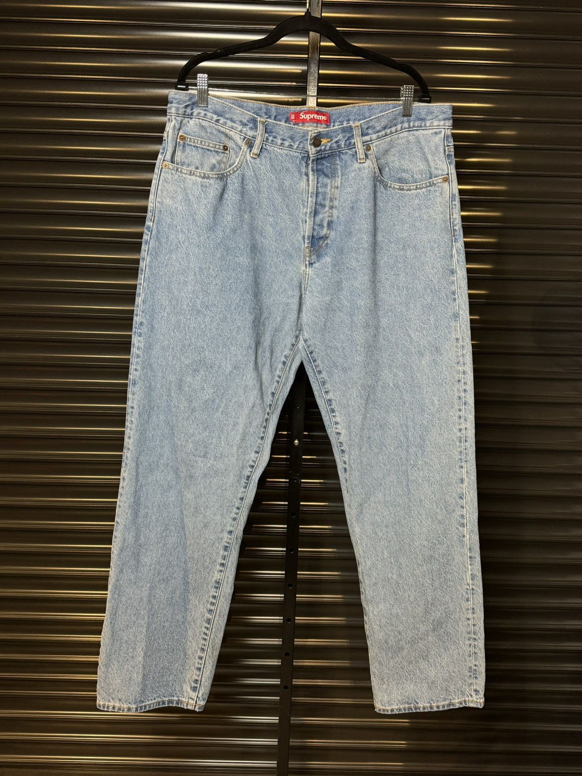 Supreme Supreme Blue Star Washed Denim Jeans - 36 Size US 36 / EU 52 - 3 Thumbnail