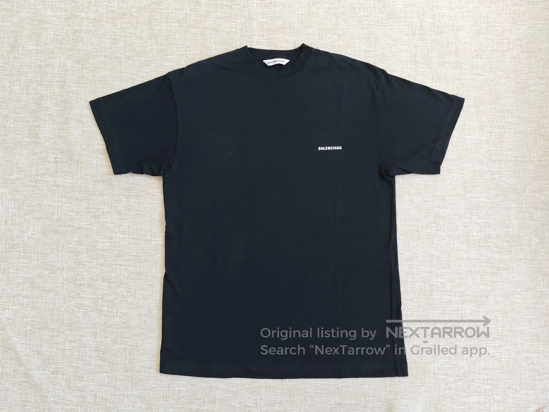 Balenciaga Balenciaga Short-Sleeve Logo T-Shirt. Size US M / EU 48-50 / 2 - 1 Thumbnail