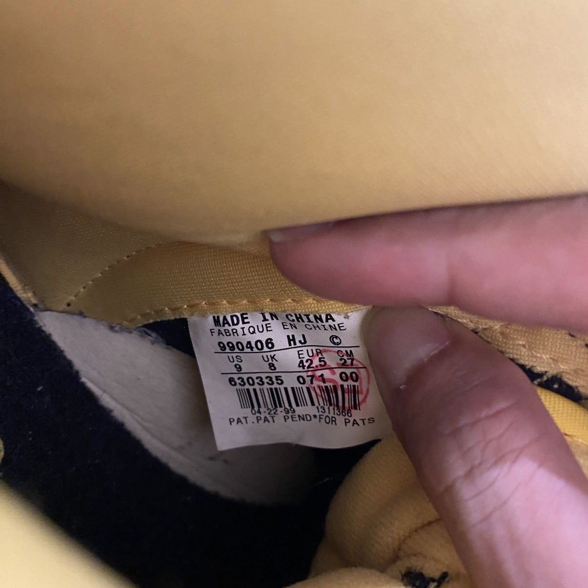 Nike ⚡️1999 NIKE DUNK HIGH LE NYC GOLDENROD MAIZE wu tang Size US 9 / EU 42 - 16 Thumbnail