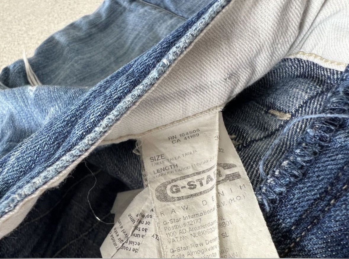 G-Star Vintage G Star Double Knee Denim Jeans Size US 33 - 5 Thumbnail