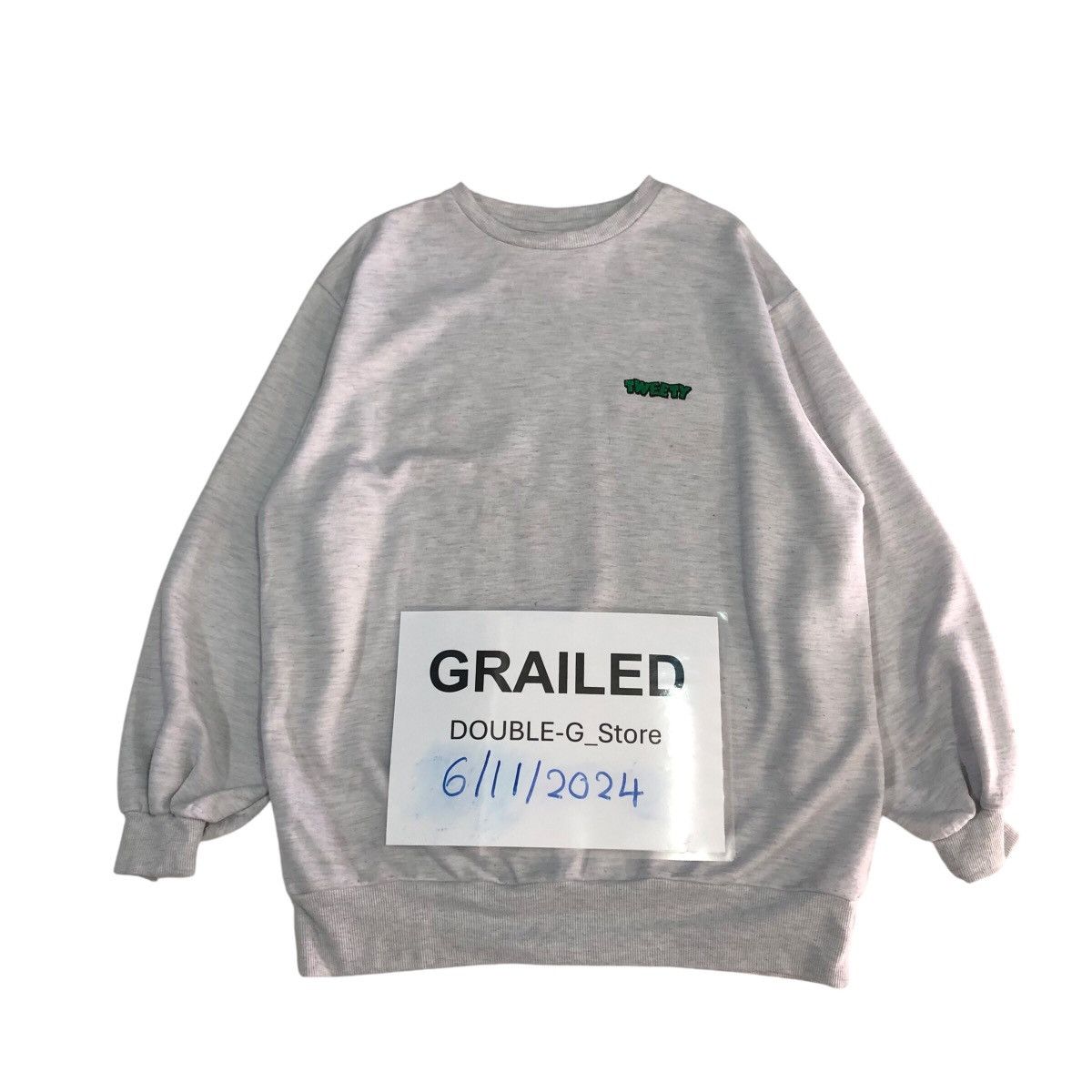 Japanese Brand 📌Vintage Sweatshirt Tweety Looney Tunes Cartoon Big Logo Size US L / EU 52-54 / 3 - 2 Thumbnail