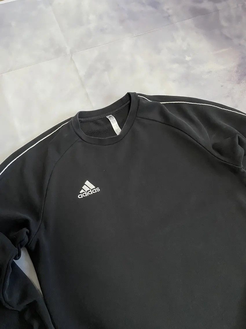 Adidas × Vintage Vintage Adidas Core 18 Fleece Sweatshirt Black Size US M / EU 48-50 / 2 - 4 Thumbnail