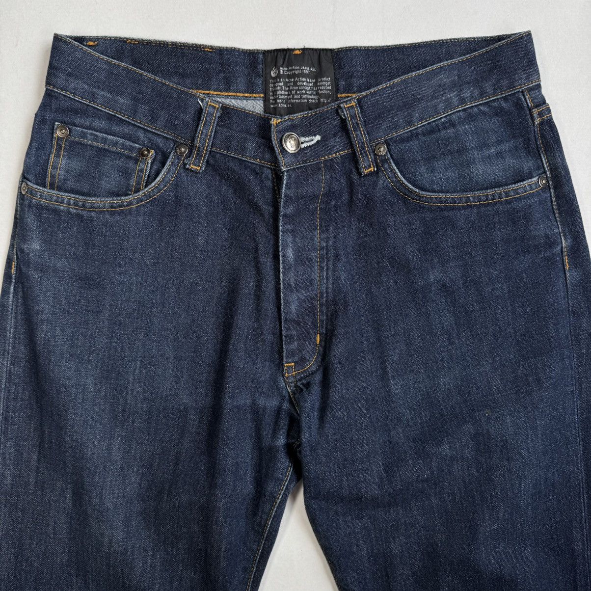 Acne Studios Acne Studios 2000´s Indigo Denim Size US 31 - 2 Thumbnail