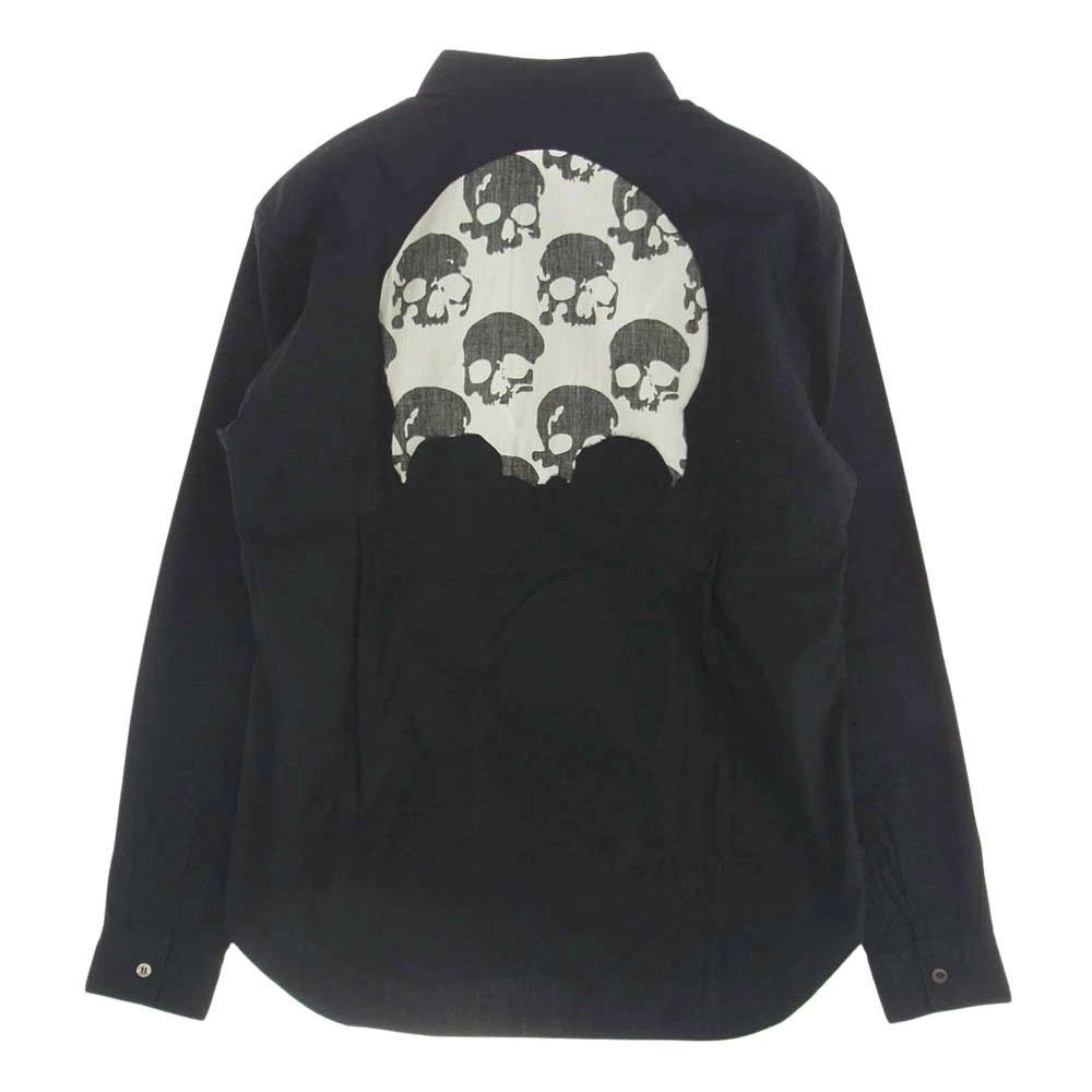 Comme des Garcons Homme Plus Shirt cutout openwork skull Switching Long sleeves Black Size US XS / EU 42 / 0 - 2 Thumbnail