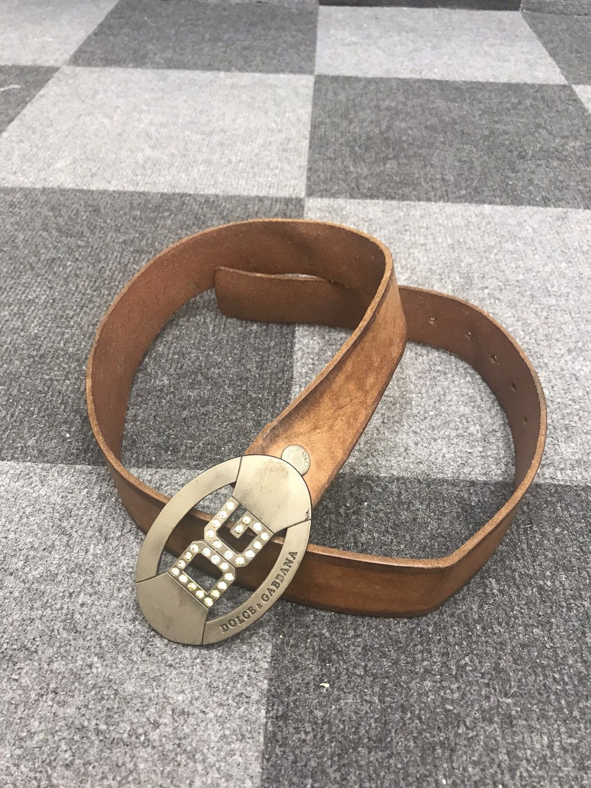 Dolce & Gabbana D&G Genuine Leather Belt(31-35) Size ONE SIZE - 2 Thumbnail