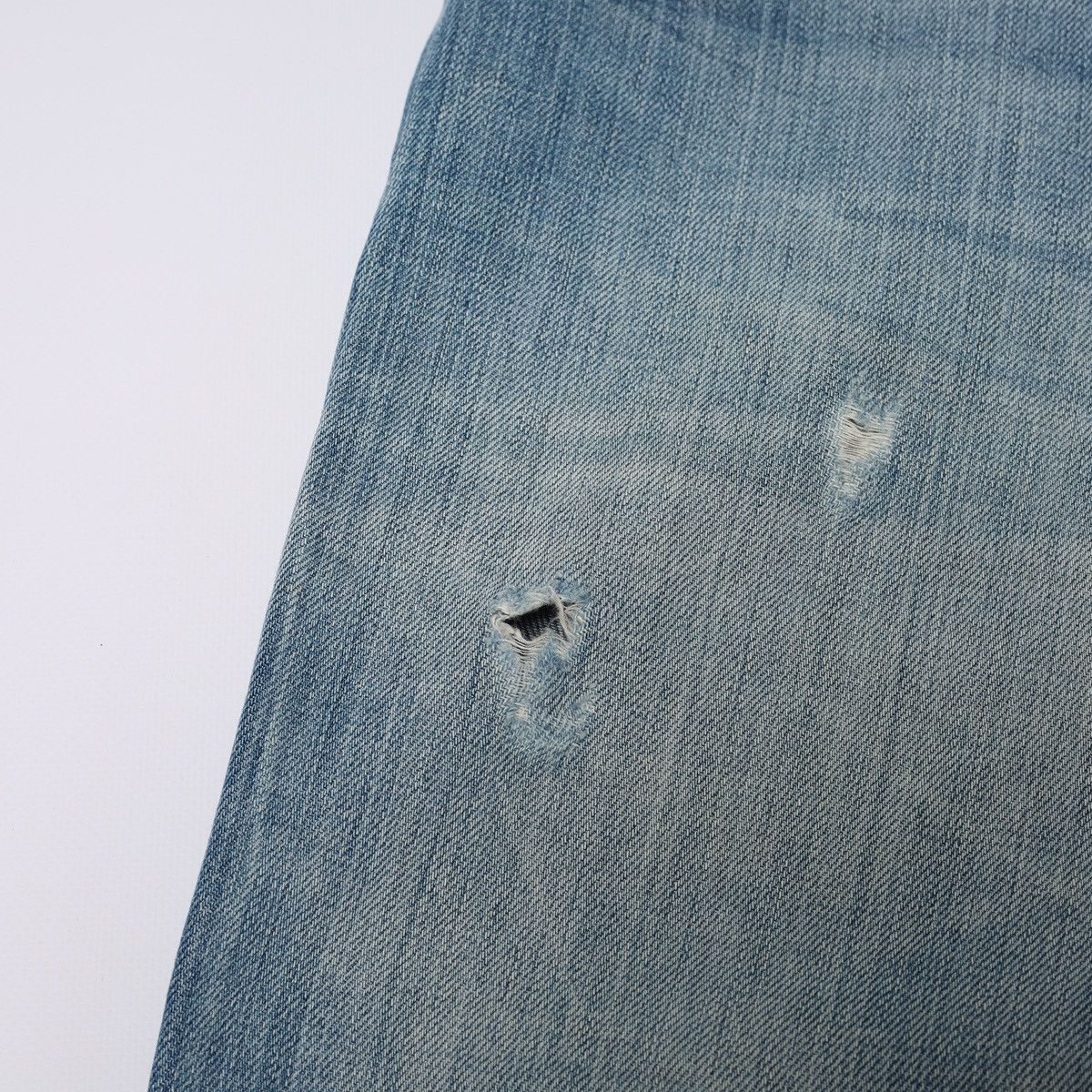 Dolce & Gabbana Dolce Gabbana Fade Denim Pants Blue Jeans Metal Logo Washed Size US 34 / EU 50 - 10 Thumbnail