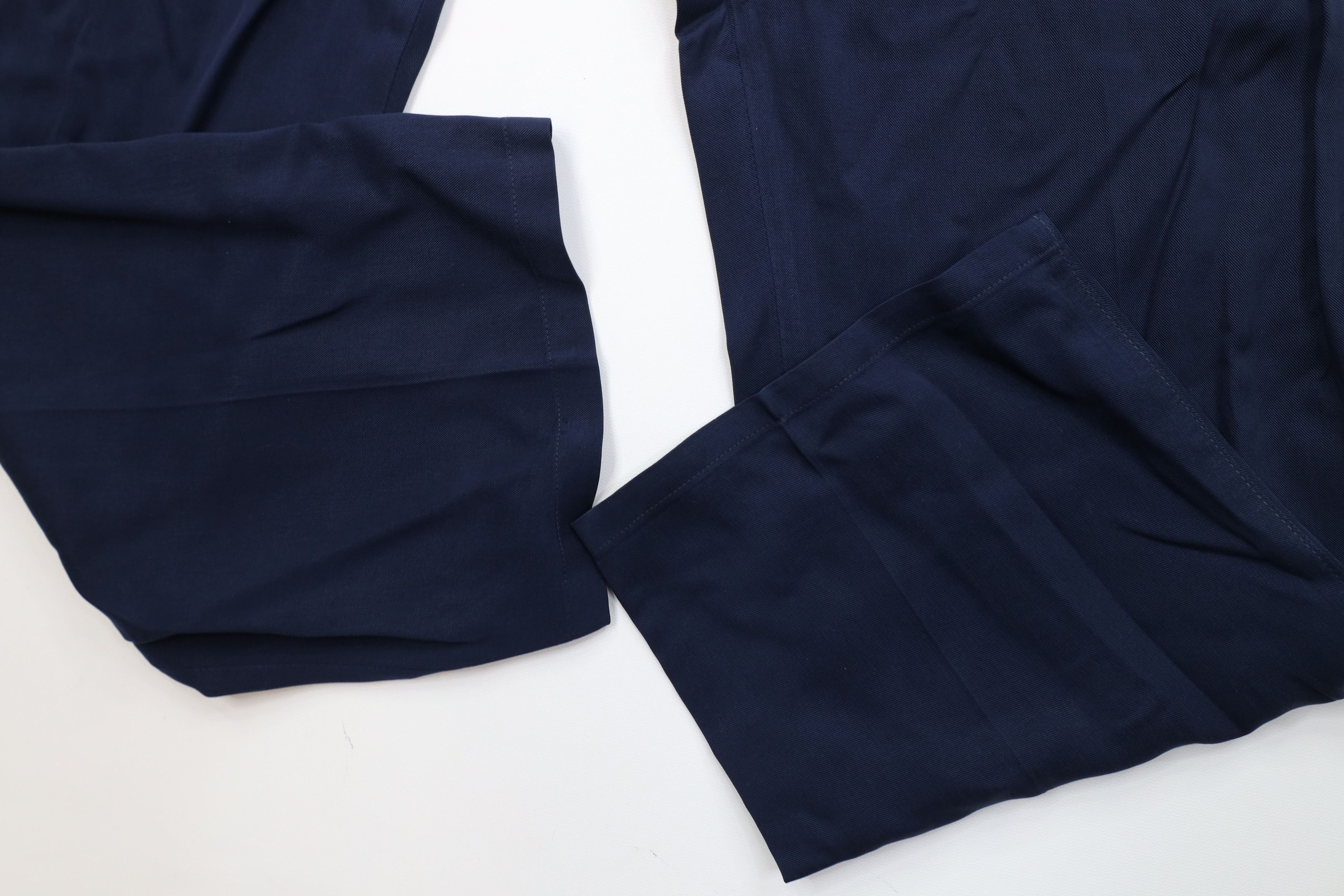 Ermenegildo Zegna Vintage Ermenegildo Zegna Rayon Gabardine Pants Navy Blue Size US 38 / EU 54 - 6 Thumbnail
