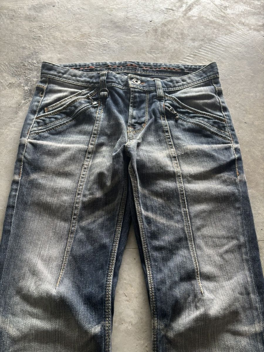 If Six Was Nine FLARE nicole club for men washed japanese jeans punk style Size US 30 / EU 46 - 2 Thumbnail