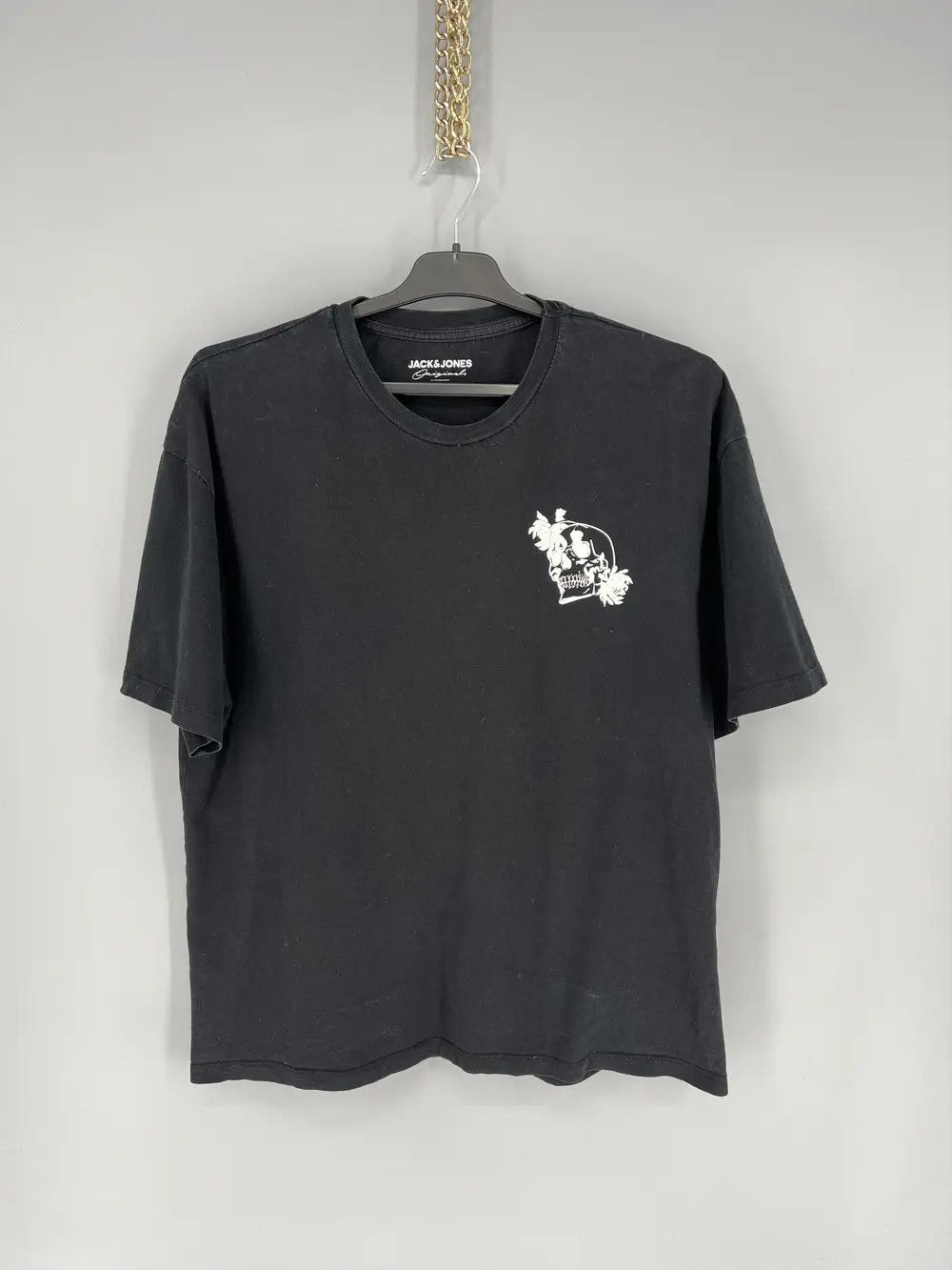 Vintage Skulls Vintage Y2K Rock Metal Size M Black Reverse Logo Size US M / EU 48-50 / 2 - 3 Thumbnail