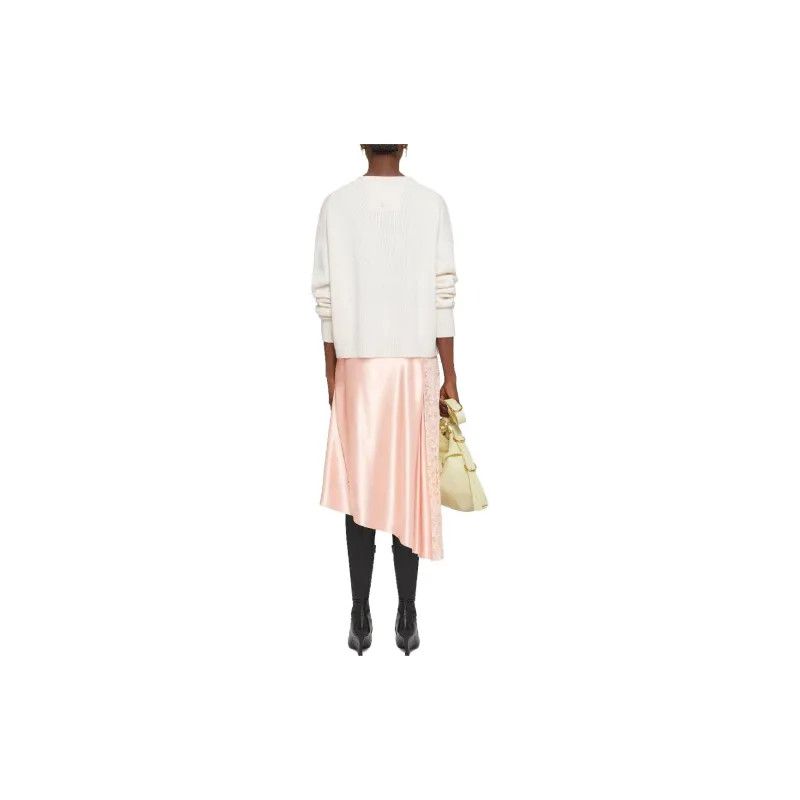 Givenchy o1w1db10325 Skirt With Lace Details in Rose Size 30" / US 8 / IT 44 - 4 Thumbnail