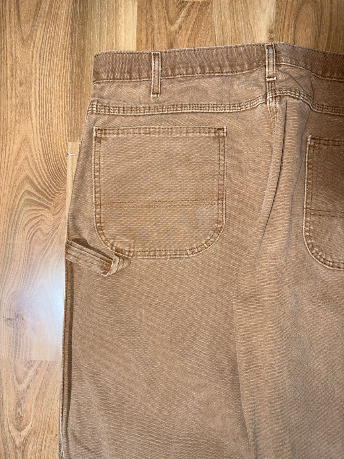 Dickies VTG Dickies Duck Canvas Carpenter Sun Faded Distressed pants Size US 36 / EU 52 - 7 Thumbnail