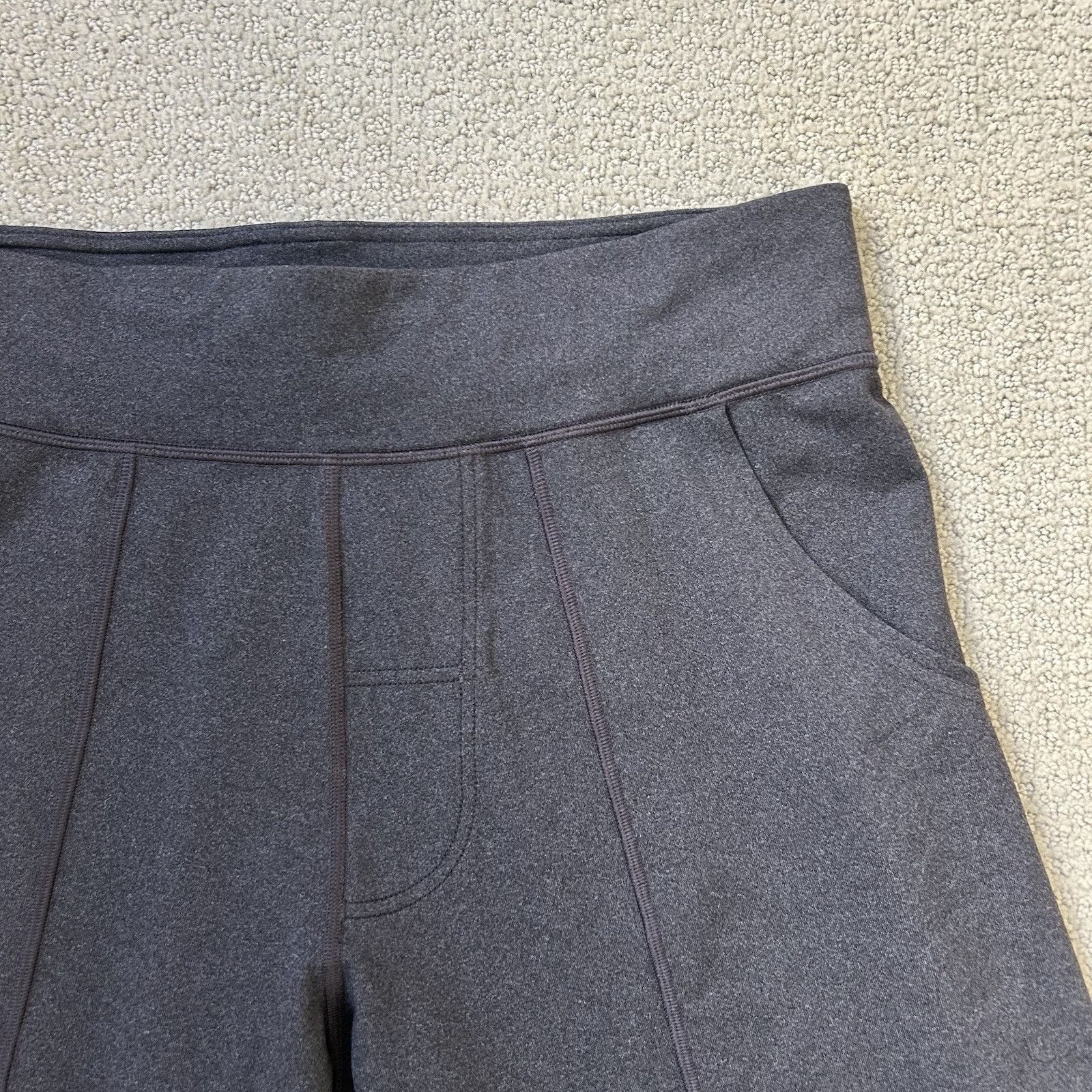 Lululemon Lululemon Mens Gray Jogger Pants Drawstring Zip Pockets Tape Size US 40 / EU 56 - 4 Thumbnail