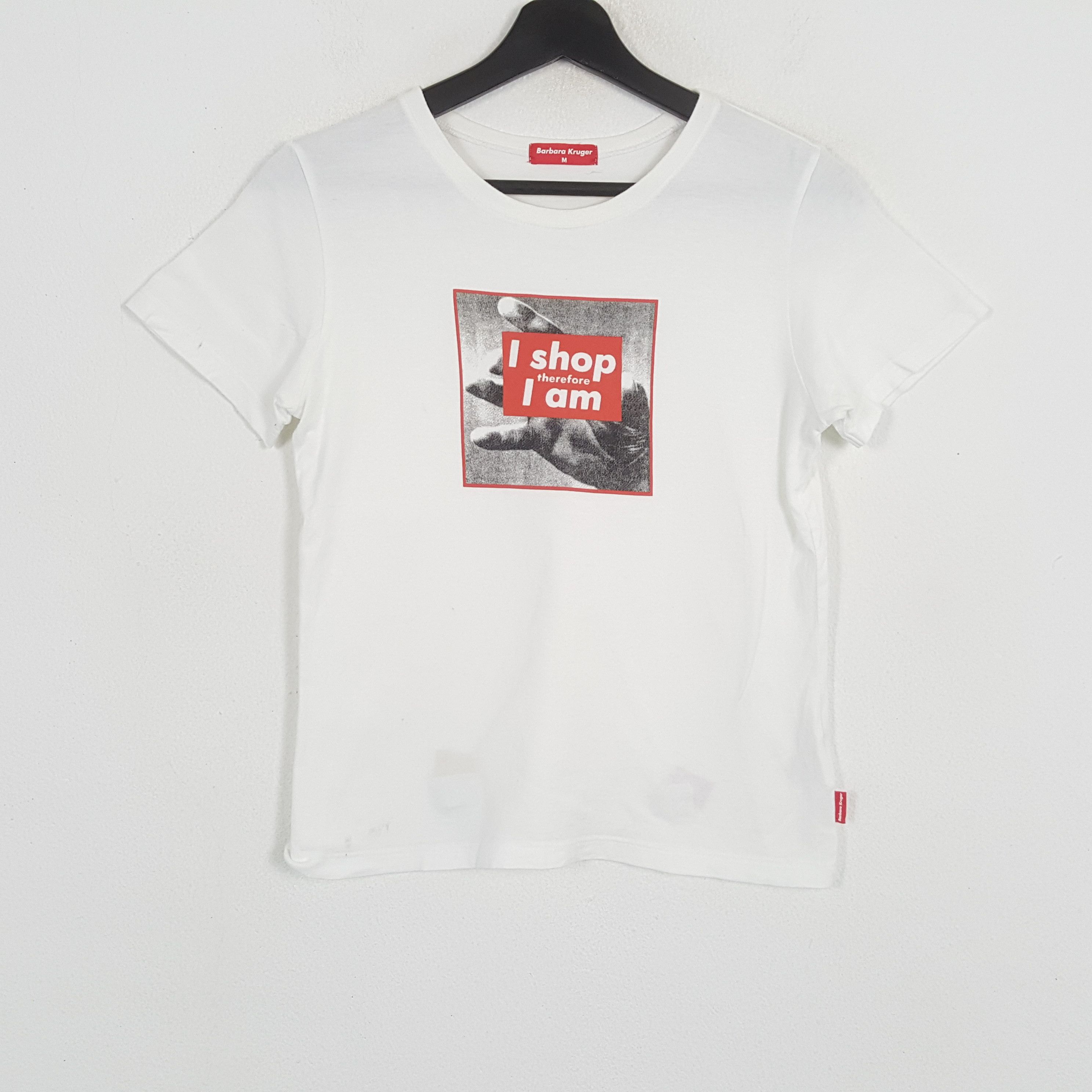 Barbara Kruger × Japanese Brand × Vintage BARBARA KRUGER x Japanese Brand Streetwear Style Tshirt Size US S / EU 44-46 / 1 - 1 Thumbnail