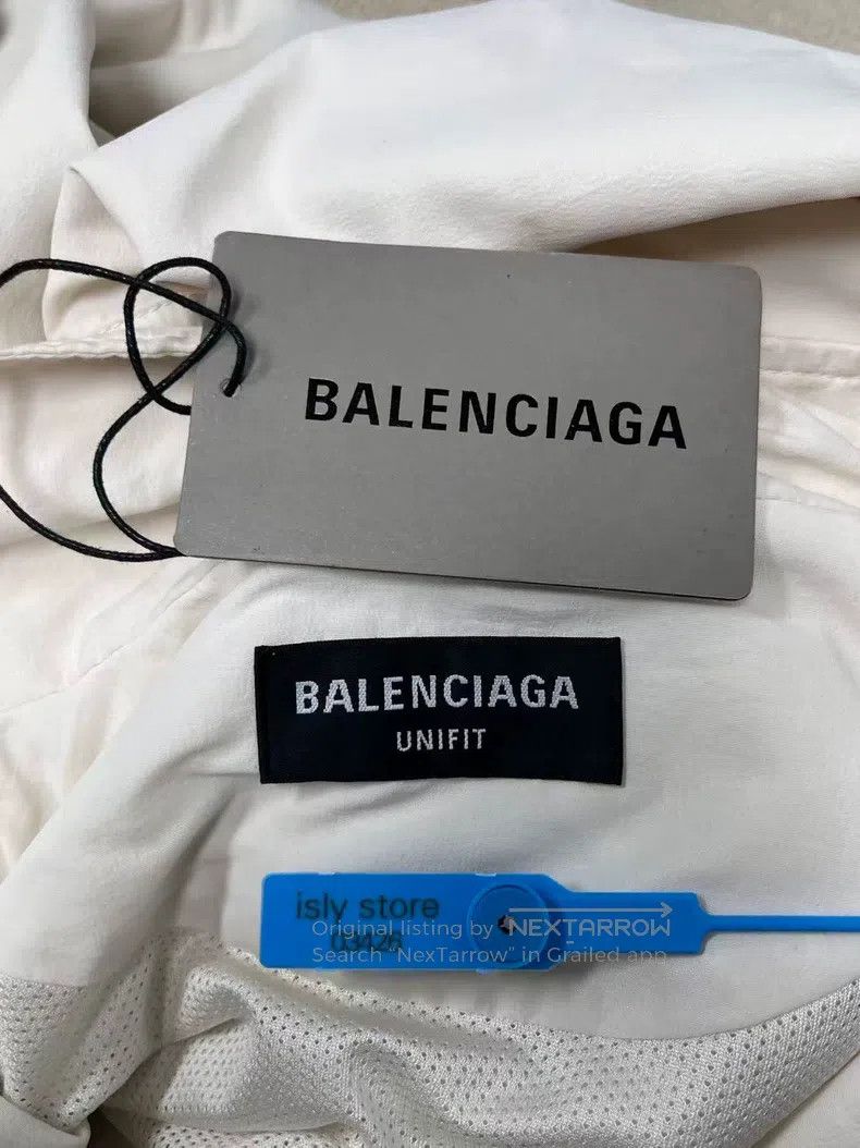 Balenciaga Balenciaga Zip-Up Collar Sports Solid Jacket Size XXL / US 16-18 / IT 52-54 - 5 Thumbnail