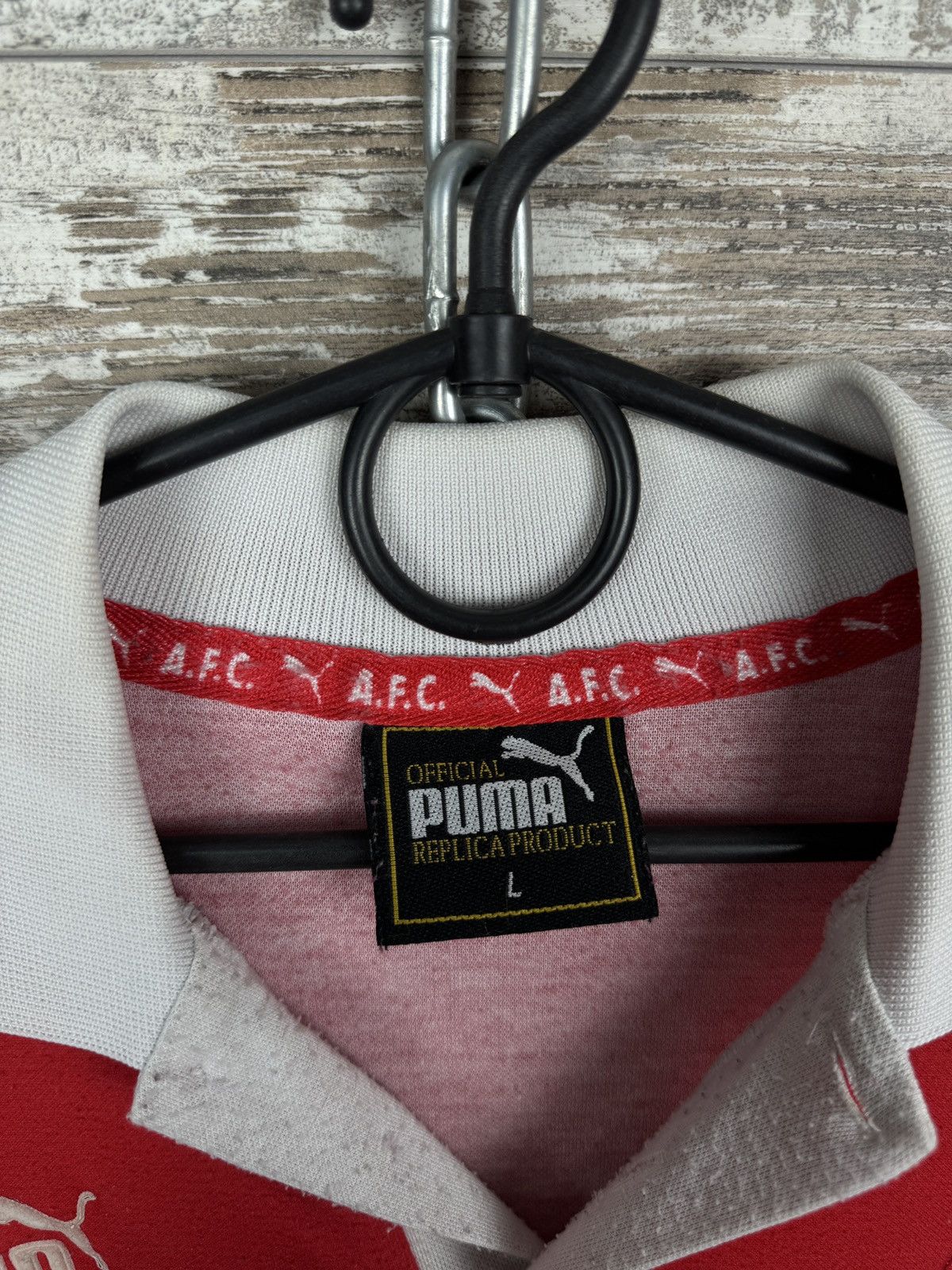 Puma Vintage Puma Aberdeen city T-shirt soccer jersey Scotland Size US L / EU 52-54 / 3 - 10 Thumbnail