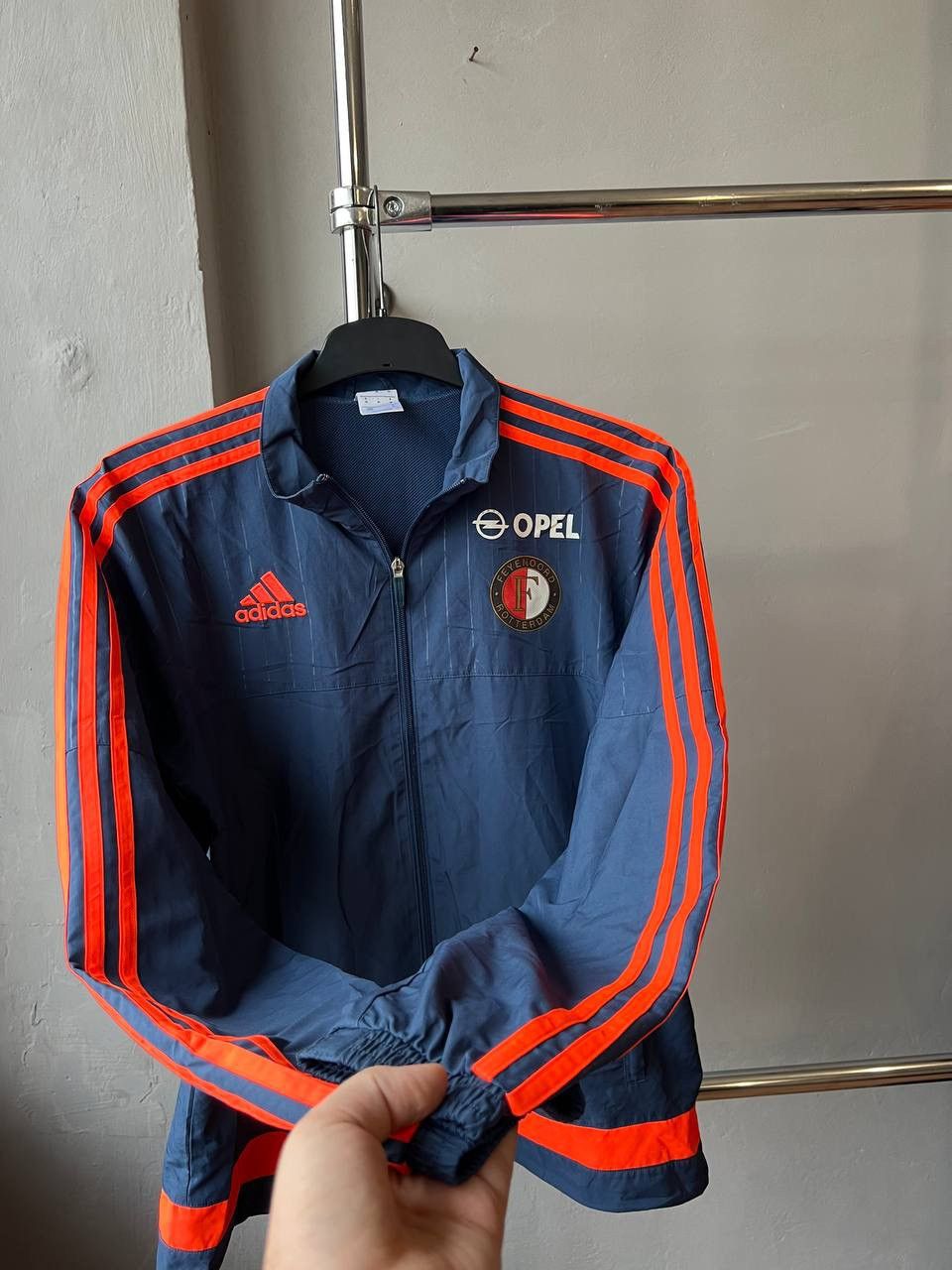 Adidas 2015 FEYENOORD TRAINING SOCCER FOOTBALL TRACK ZIP JACKET M Size US M / EU 48-50 / 2 - 10 Thumbnail