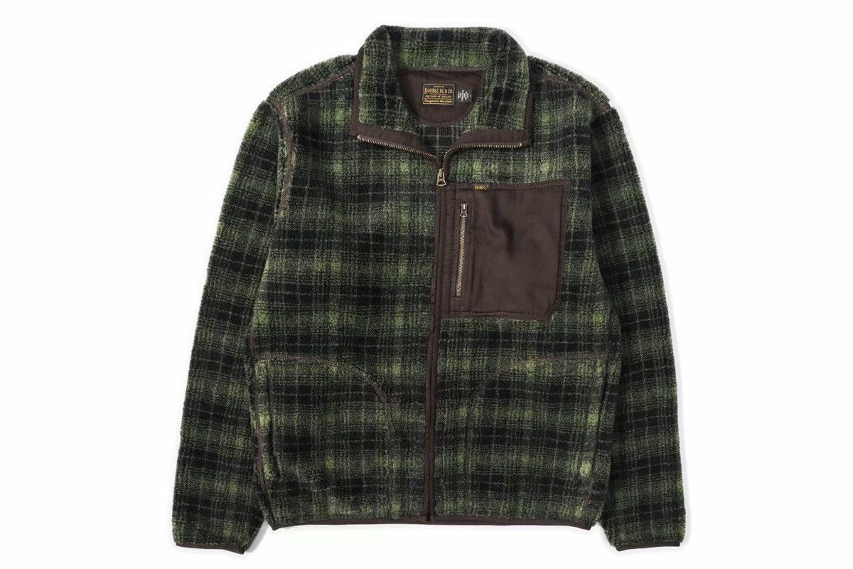 RRL Ralph Lauren RRL Green Check Jacket Walter plaid check-pattern jacket Size US M / EU 48-50 / 2 - 5 Thumbnail