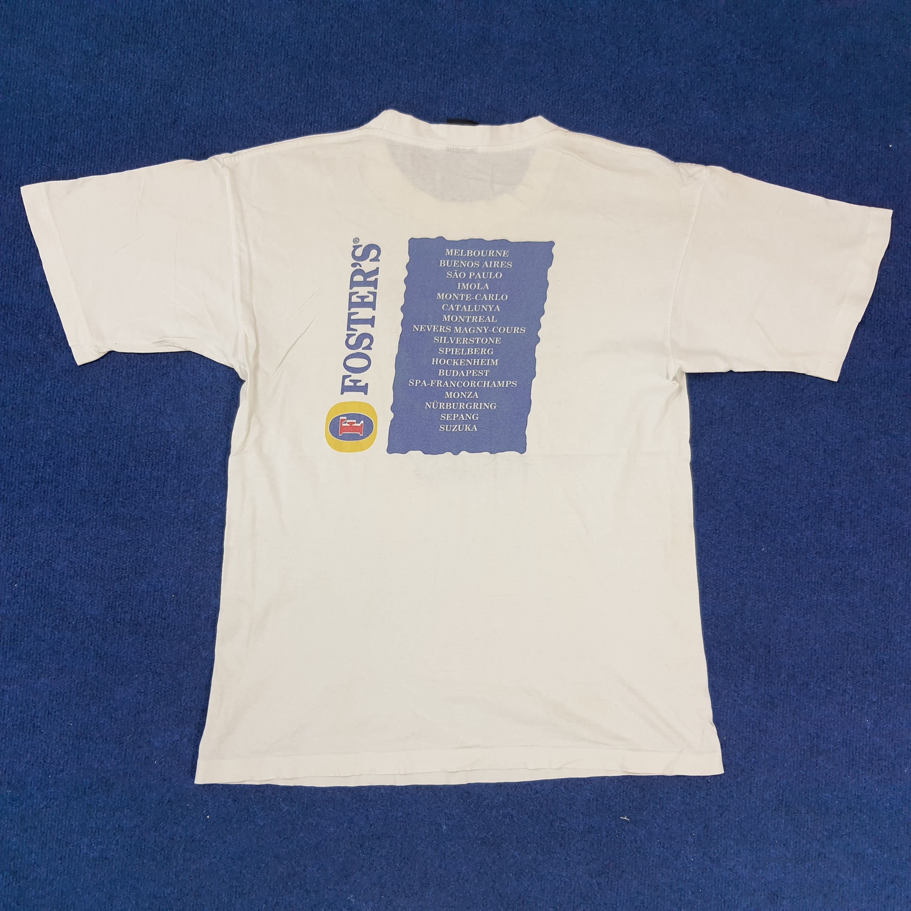 Formula 1 × Vintage Vintage Formula 1 by Foster's Racing Motorsports Tshirt Size US M / EU 48-50 / 2 - 3 Thumbnail