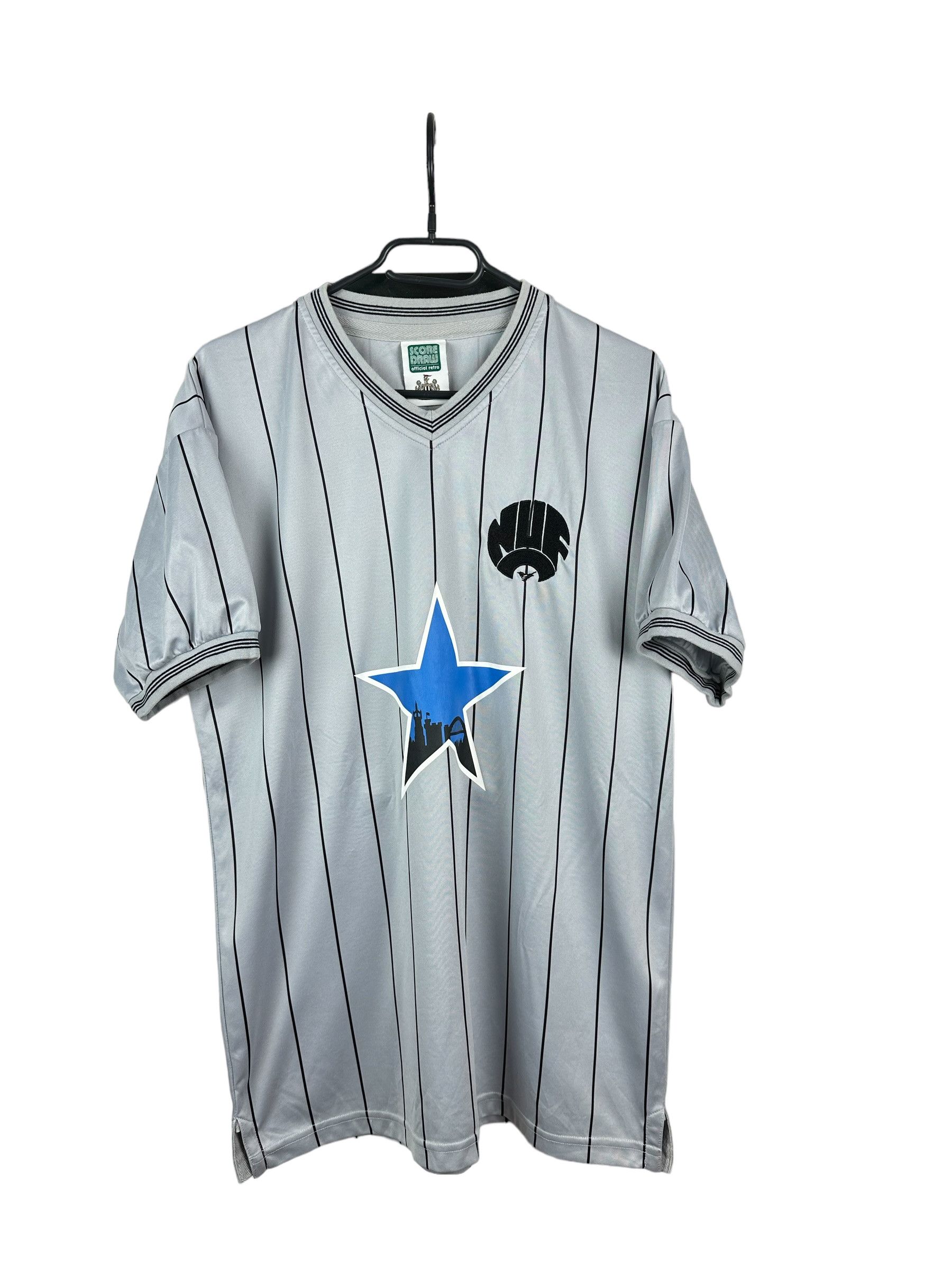 Other Newcastle football shirt 1983 Soccer Jersey Score Draw Rare Size US M / EU 48-50 / 2 - 1 Thumbnail