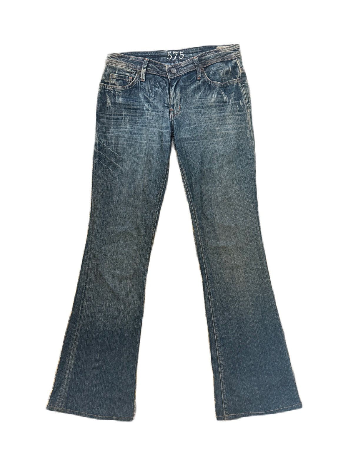Los Angeles Apparel KENDRICK LEMAR STYLE FLARE JEANS CALIFORNIA LIFE STYLE Size US 31 - 2 Thumbnail