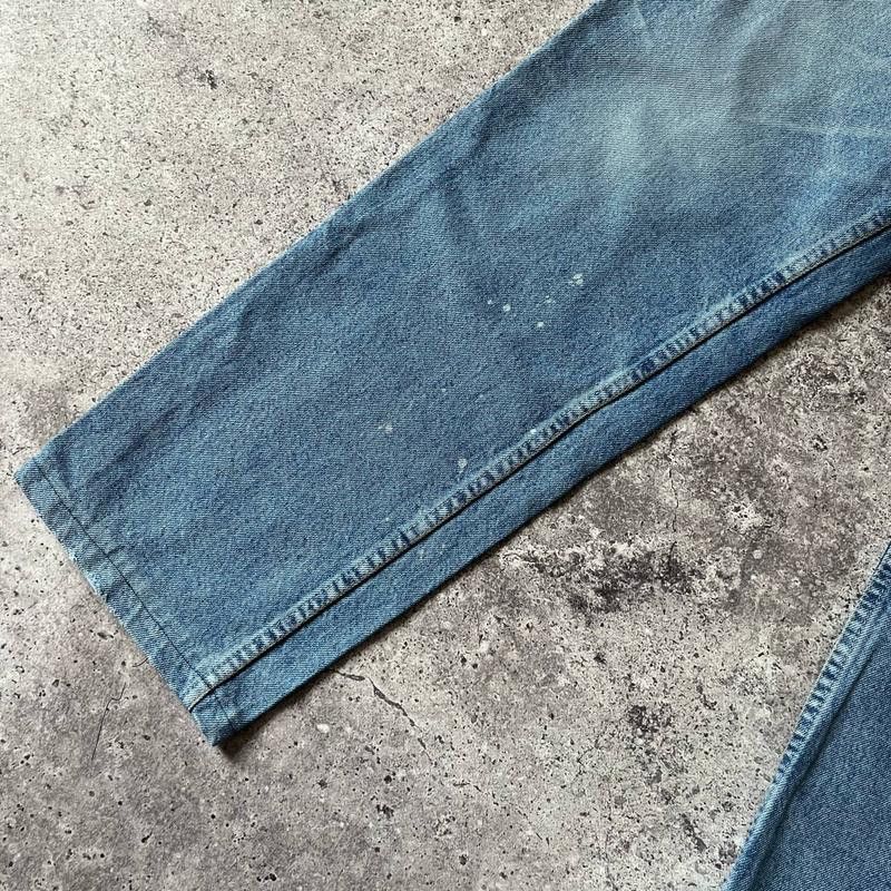 Carrera × Vintage Vintage Italian Carrera Mens Straight Blue Jeans Size 34x34 Size US 34 / EU 50 - 2 Thumbnail