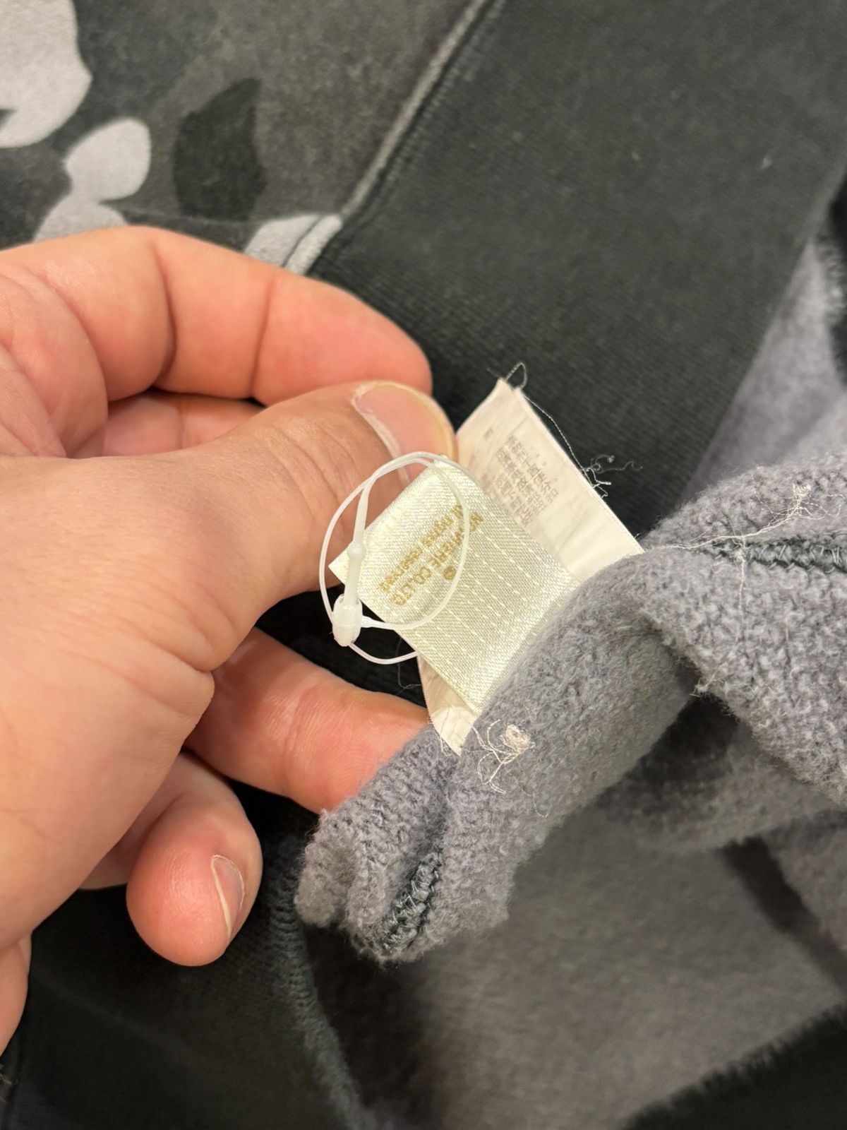 Bape Grey Camo Full Zip Hoodie