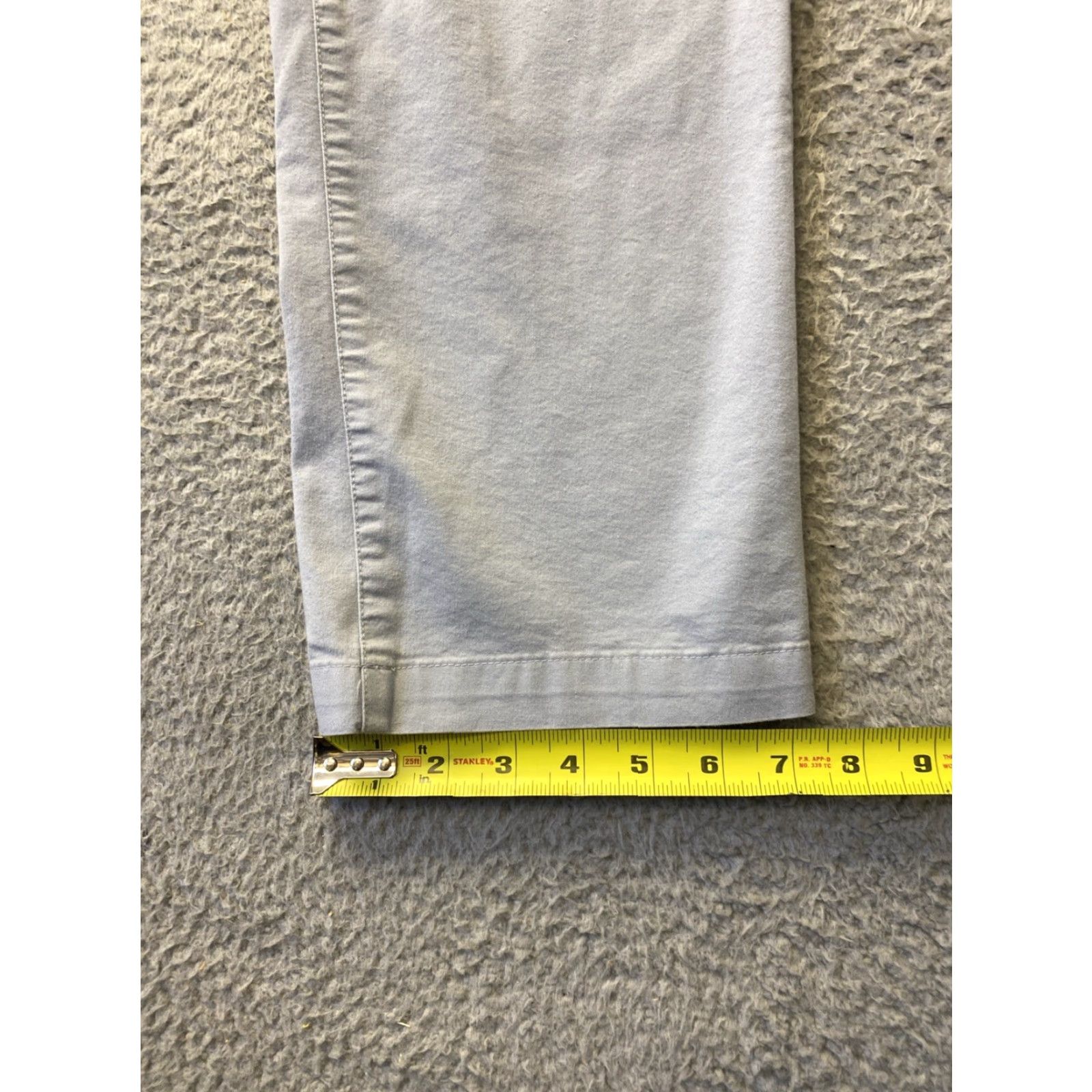 Bonobos Bonobos Pants Slim Chino Mens 34x36 Gray Stretch Cotton Spandex Flat Front Tapered Leg Casual Business Size US 34 / EU 50 - 5 Thumbnail