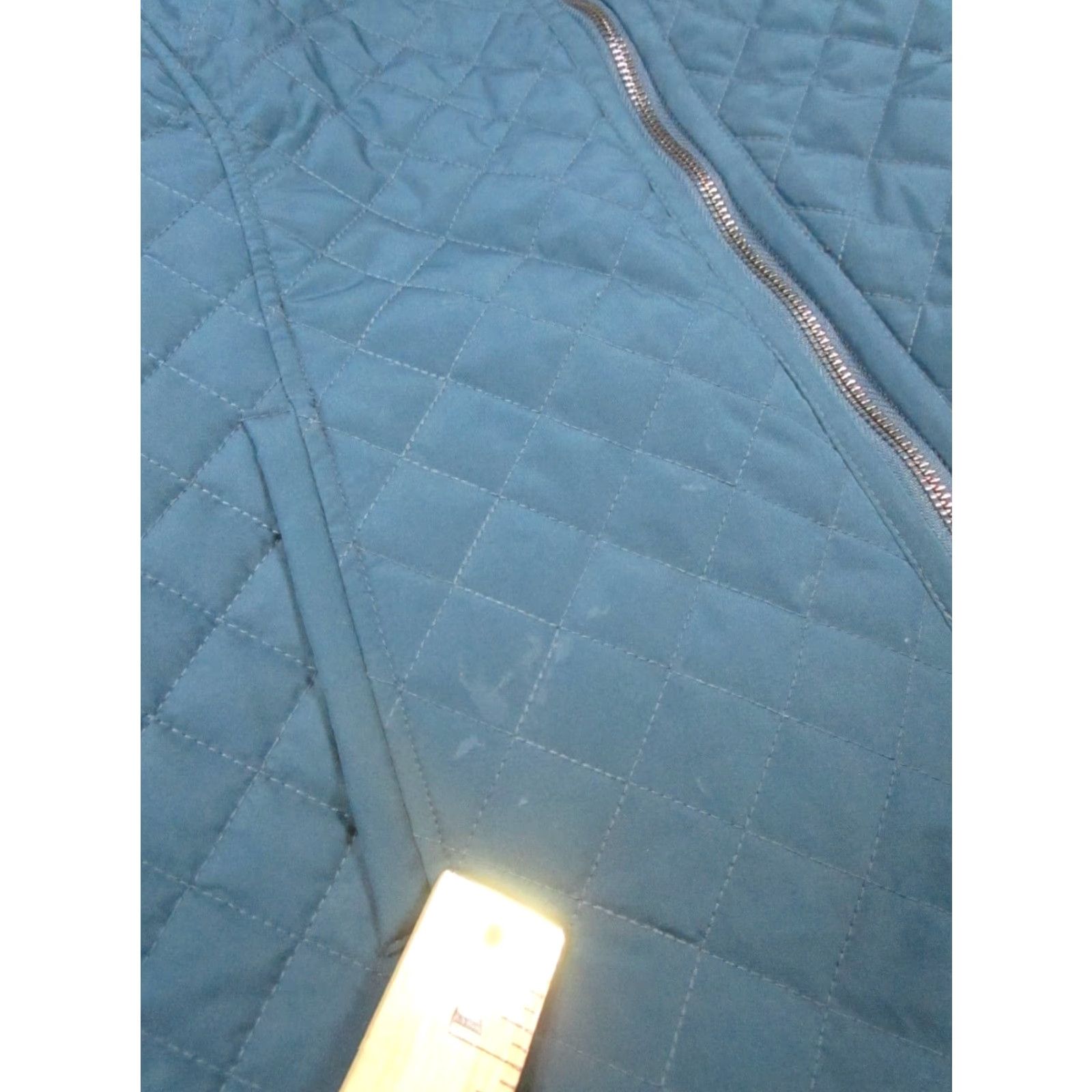 Vintage Chico's Vest Women's Small S Blue Black White Reversible Quilted Jacket Size S / US 4 / IT 40 - 7 Thumbnail