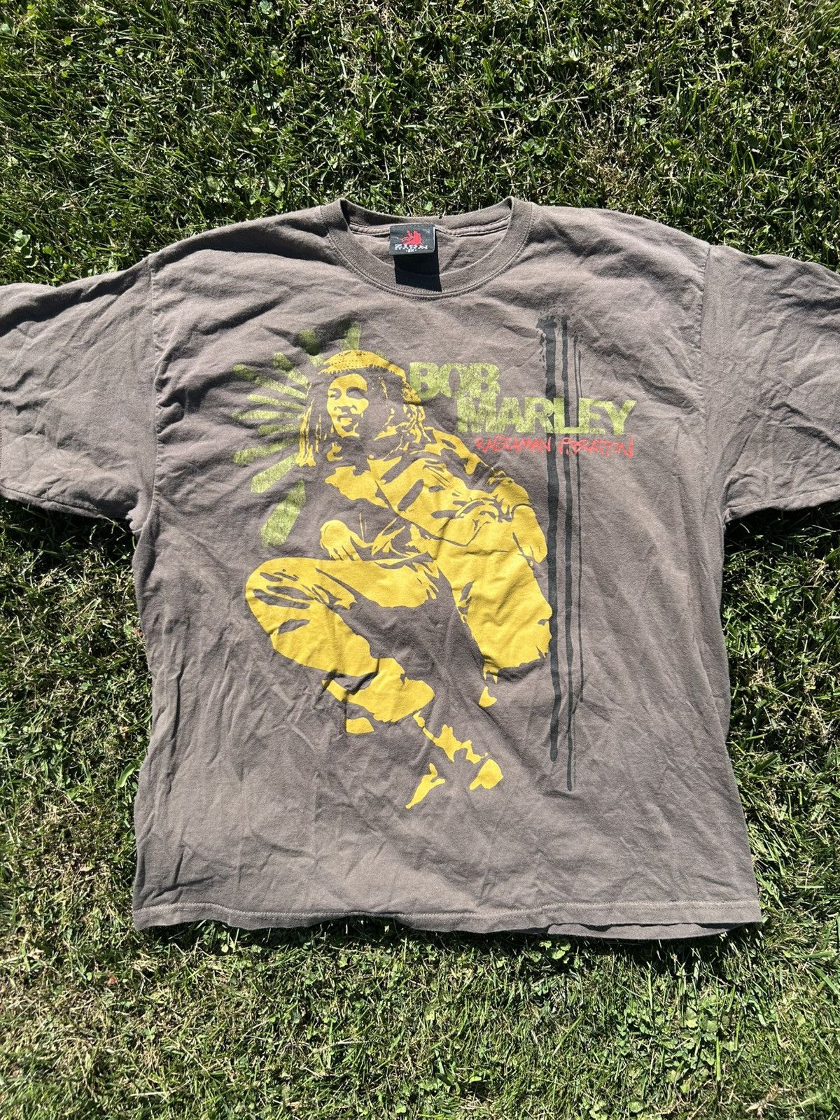 Zion Rootswear 2005 Bob Marley Rastaman Vibrations Tee Size US XXL / EU 58 / 5 - 1 Thumbnail