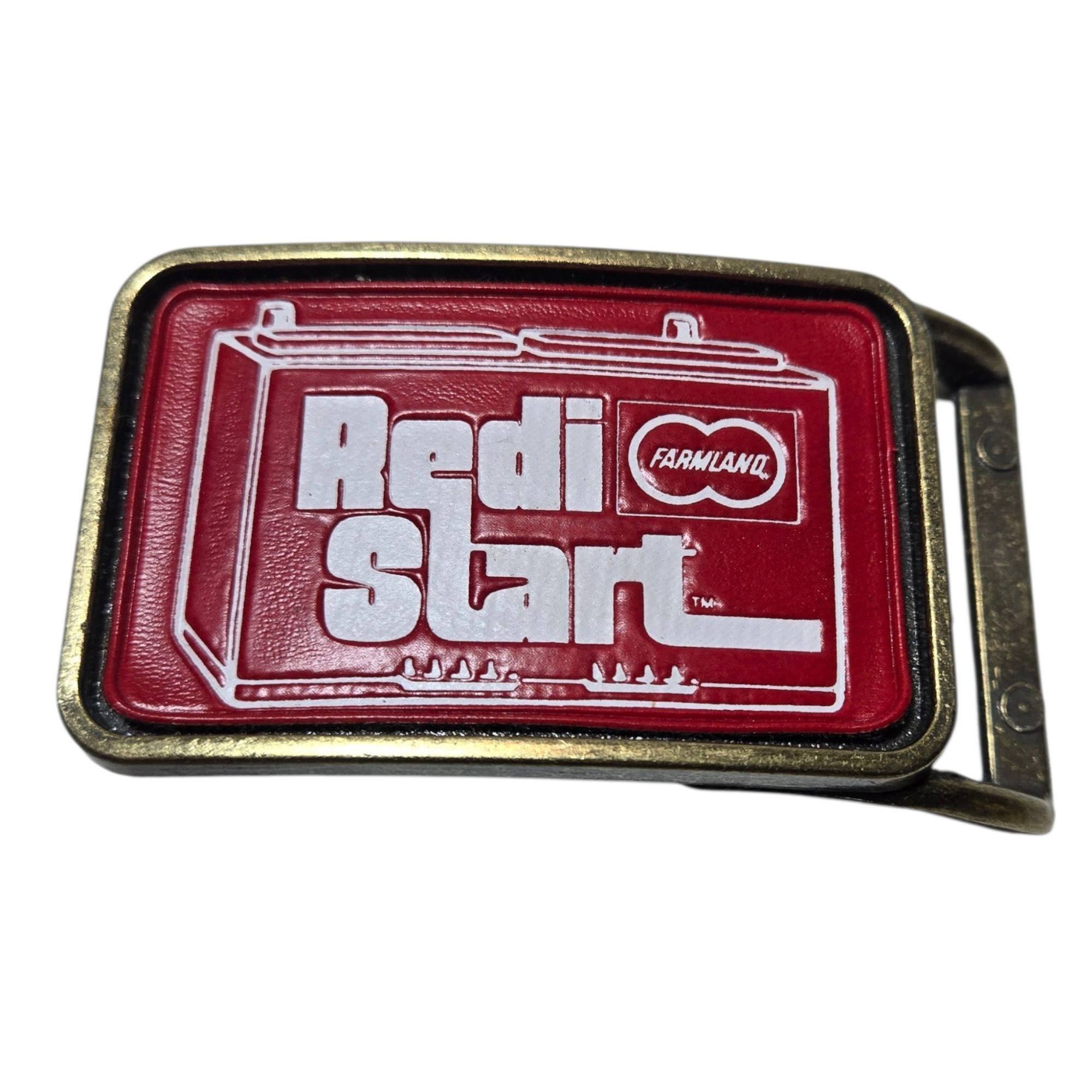 Other Redi Start Farmland Belt Buckle RediStart Advertising Promo Size ONE SIZE - 1 Thumbnail