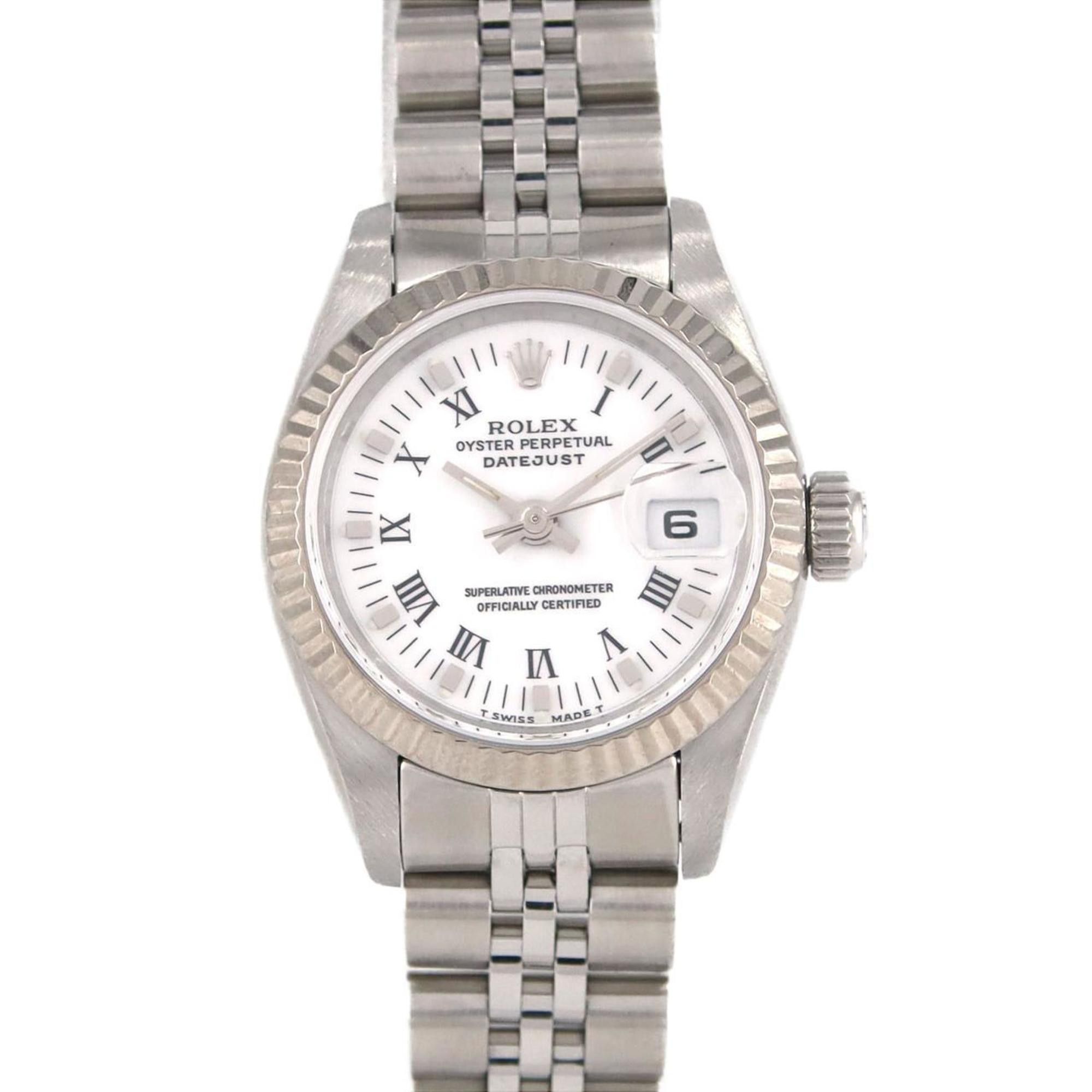 Rolex Datejust 69174 Ssxwg Automatic Watch E Series in White, Women's