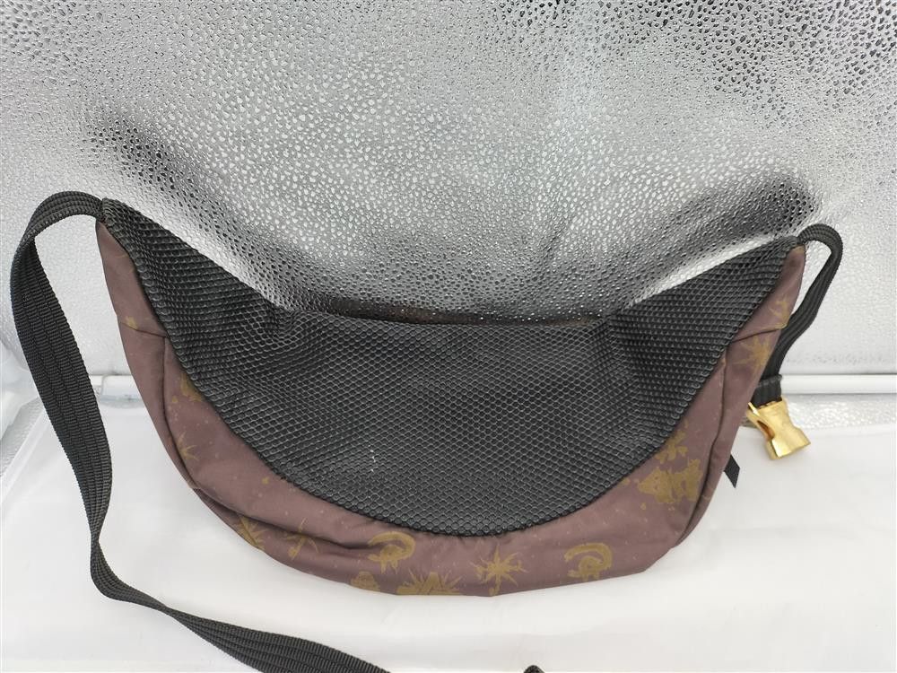 Undercover AW 2001 UNDERCOVER MONOGRAM PATTERN WAIST BAG BROWN Size ONE SIZE - 4 Thumbnail