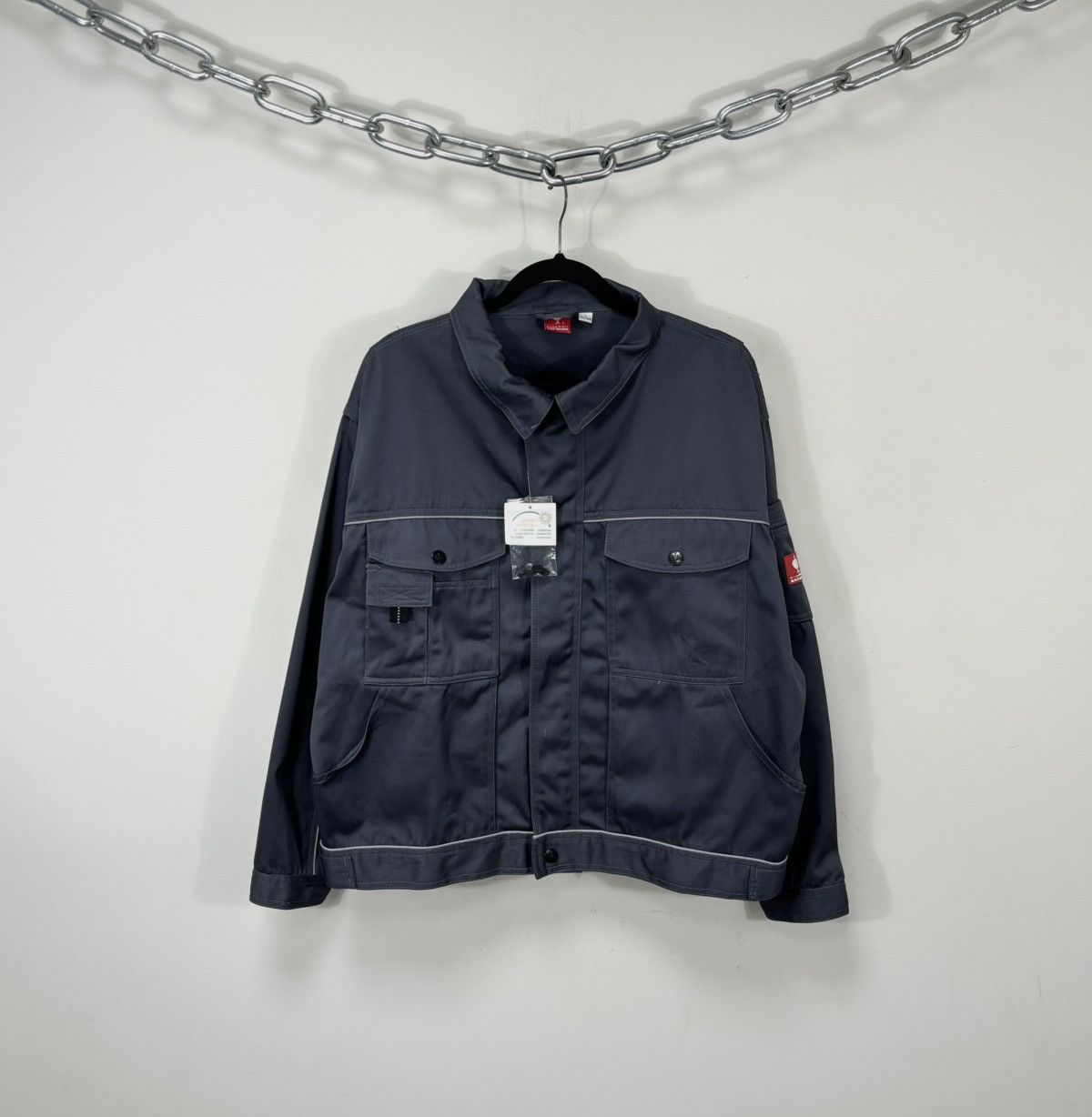 Other Engelbert Strauss Men’s NWT Gray Utility Workwear Jacket Size US L / EU 52-54 / 3 - 1 Thumbnail