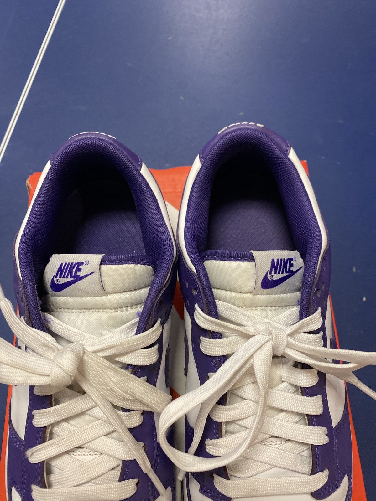 Nike Nike Dunk Low Championship Court Purple Size US 9 / EU 42 - 5 Thumbnail