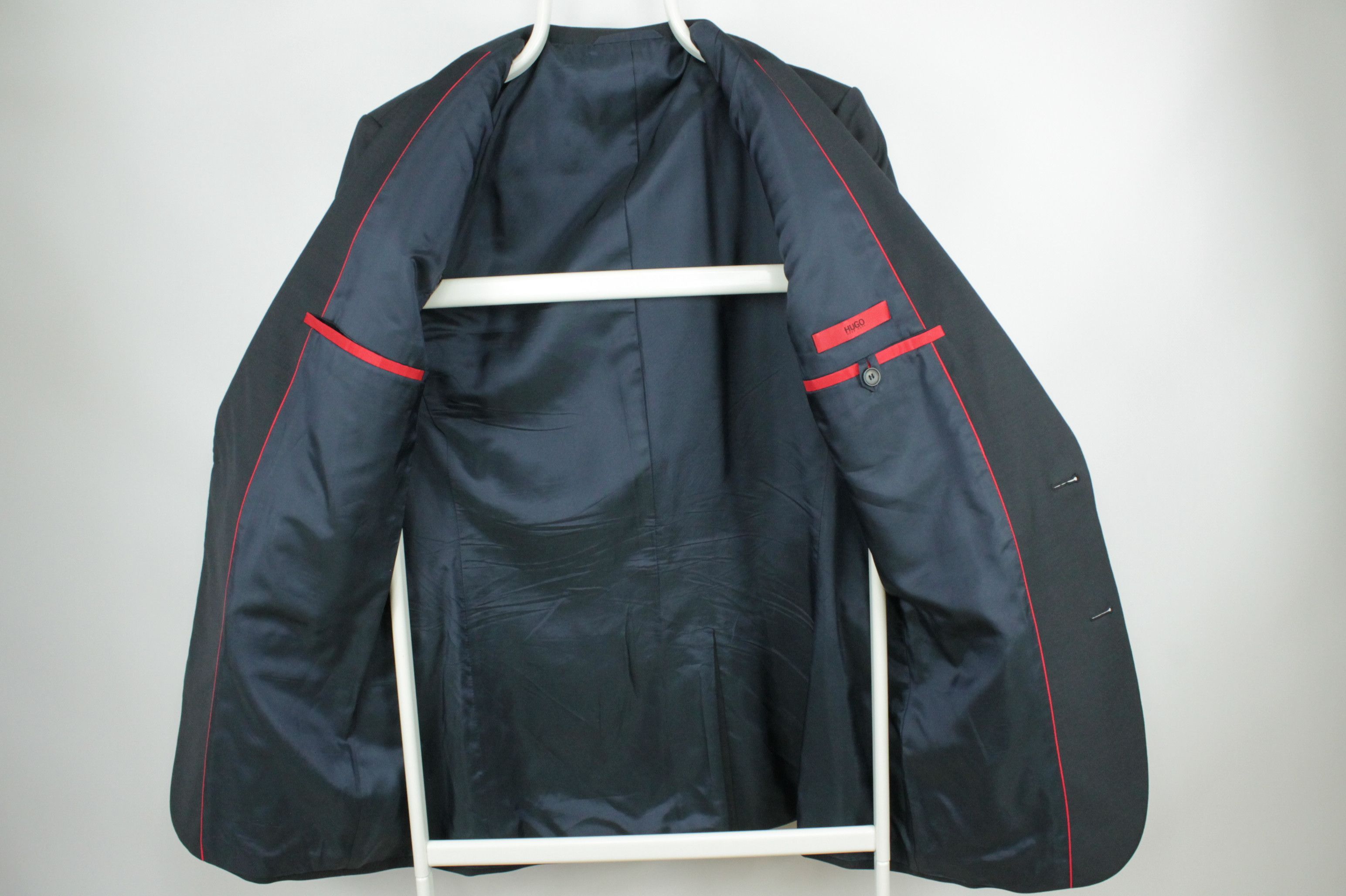 Hugo Boss Hugo Boss Red Label High Marching Black Blazer Jacket Size US M / EU 48-50 / 2 - 7 Thumbnail