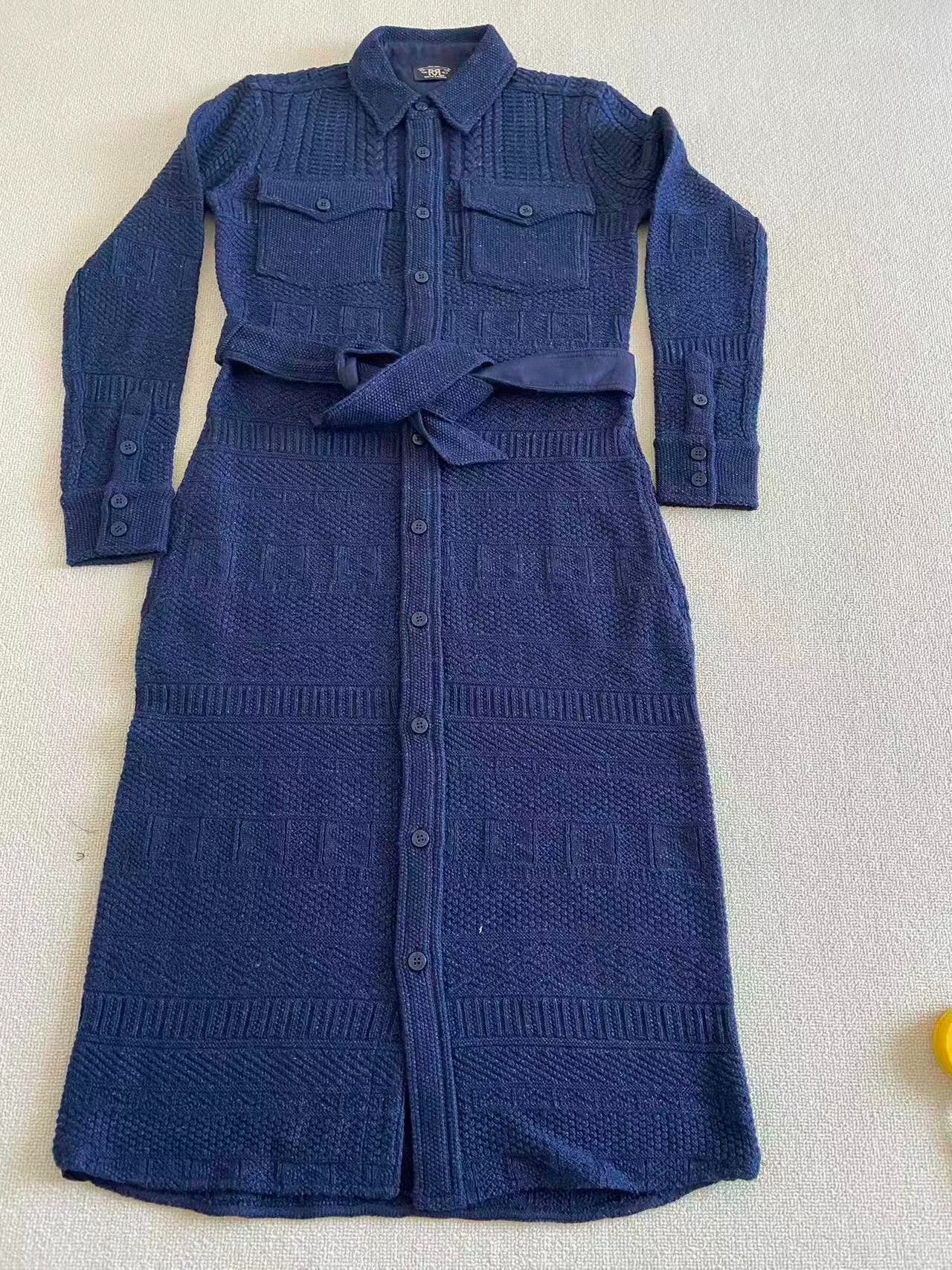 Polo Ralph Lauren Ralph Lauren Women's Dark Blue Knit Cardigan Size S / US 4 / IT 40 - 1 Thumbnail