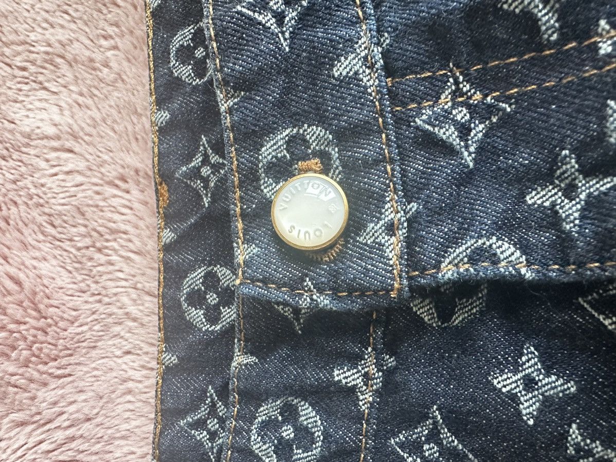 Louis Vuitton 🔥 Louis Vuitton Monogram Print Denim Size US 34 / EU 50 - 3 Thumbnail