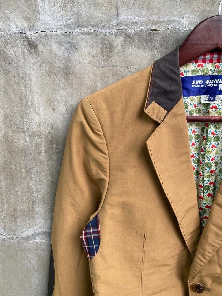 Junya Watanabe RUNWAY SS2010 Elbow Patched Blazer Size 46R - 6 Thumbnail