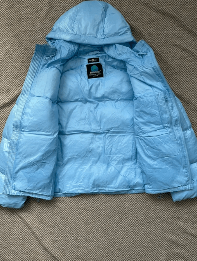 Broken Planet Broken Planet Sky Blue Puffer Jacket Size US M / EU 48-50 / 2 - 2 Thumbnail