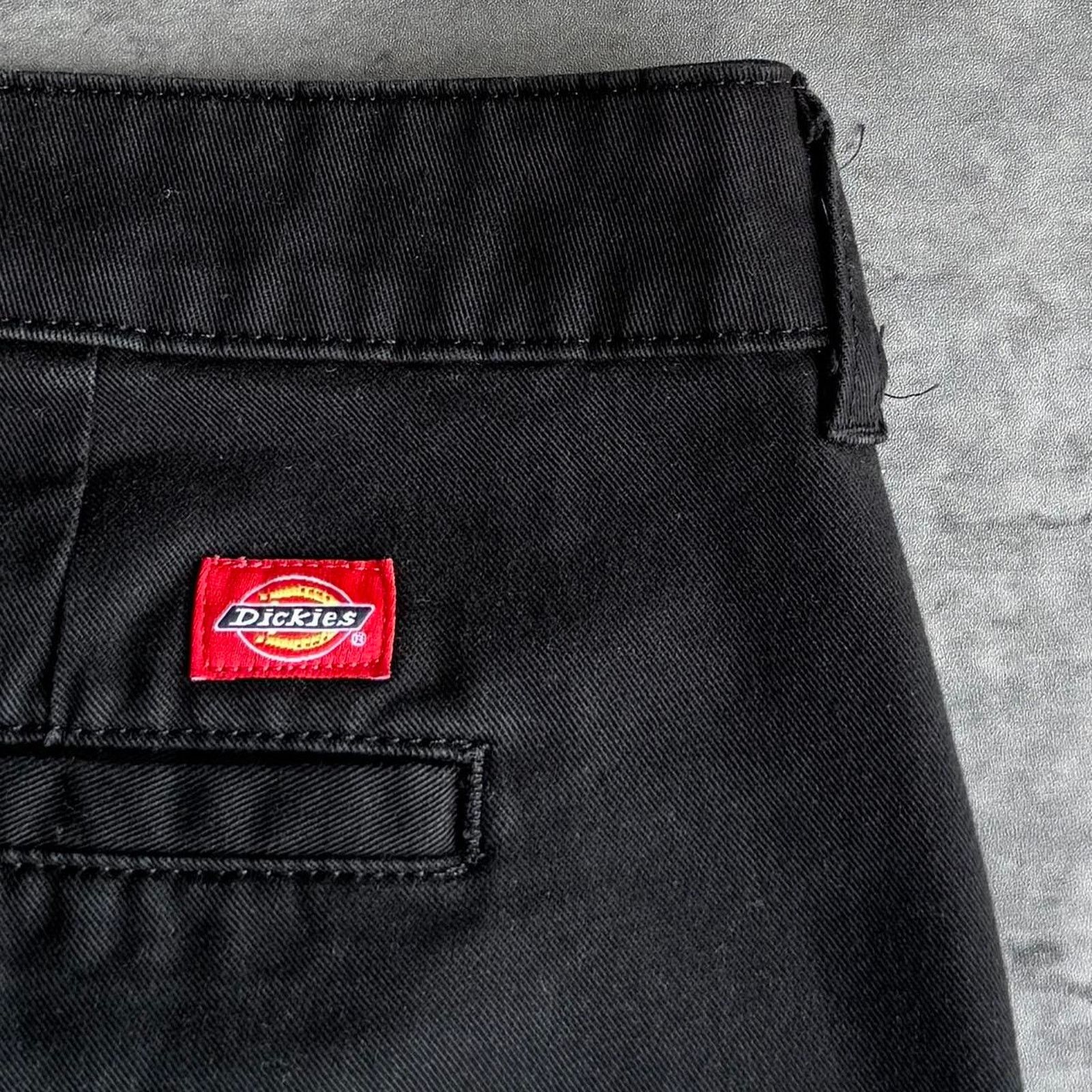 Dickies × Vintage Vintage Y2K Dickies Skater Black Chino Casual Pants Size 38" / US 16 / IT 52 - 3 Thumbnail