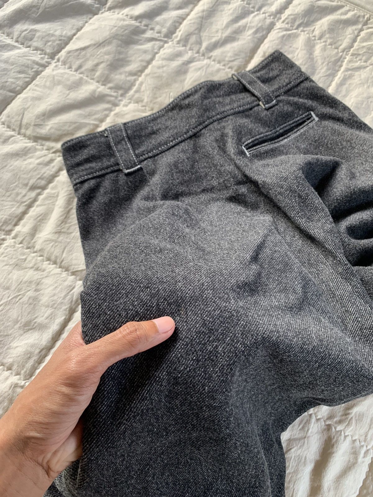 Comme des Garcons AD2003 Tricot Comme des Garcons Wide Trouser Size 30" / US 8 / IT 44 - 15 Thumbnail