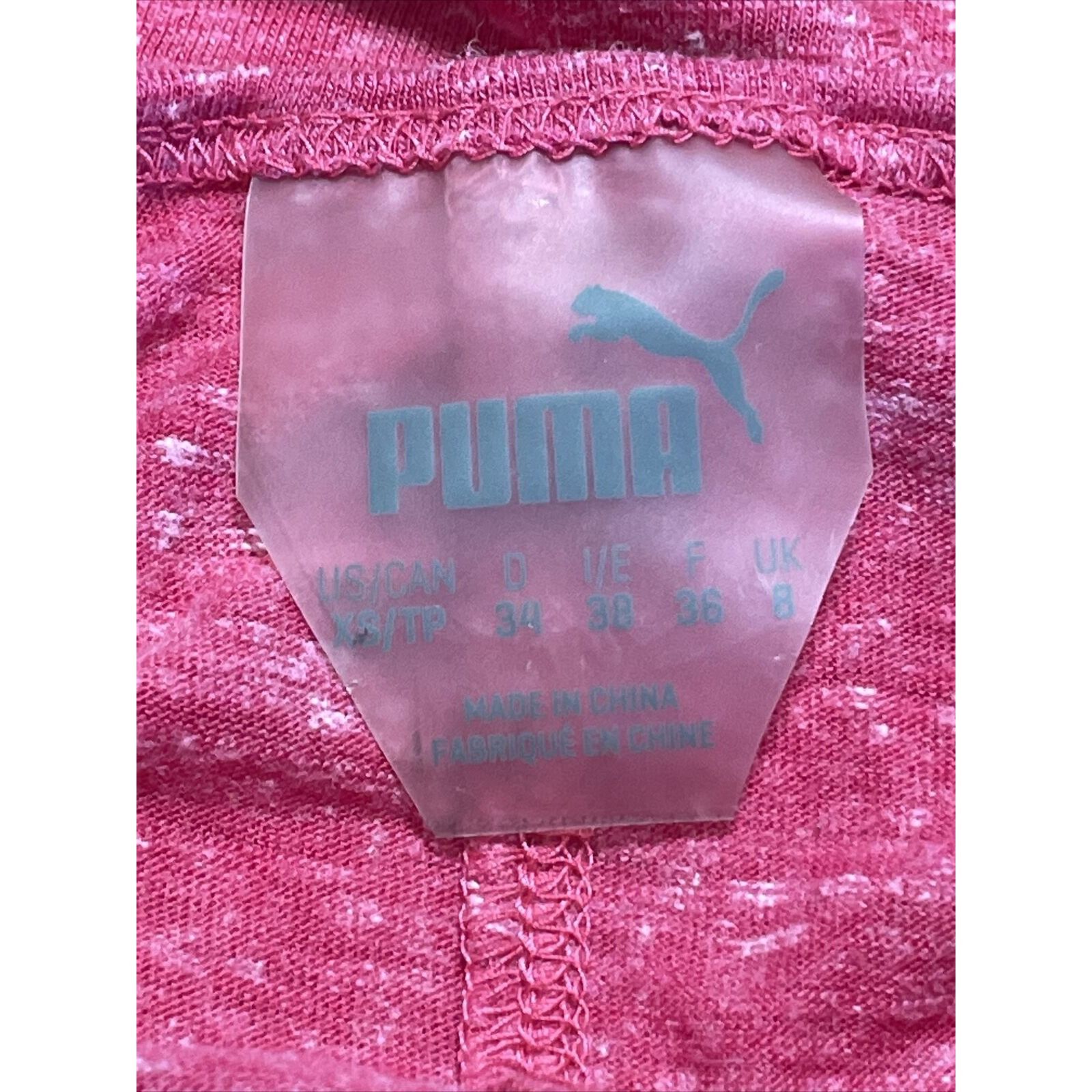 Puma Puma Sport Lifestyle Womens Size XS Crisscross Back Tank To Size XS / US 0-2 / IT 36-38 - 7 Thumbnail