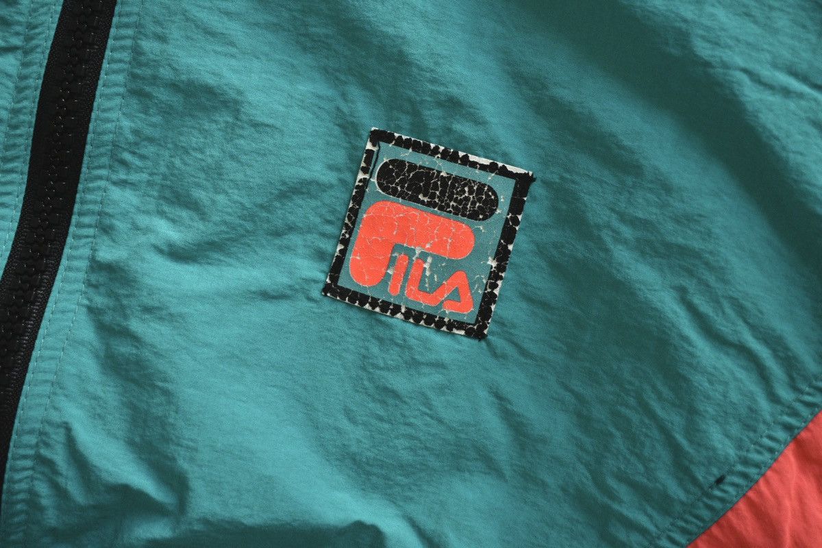 Fila × Vintage Vintage 90s Fila Fullzip Jacket (L) Size US L / EU 52-54 / 3 - 6 Thumbnail